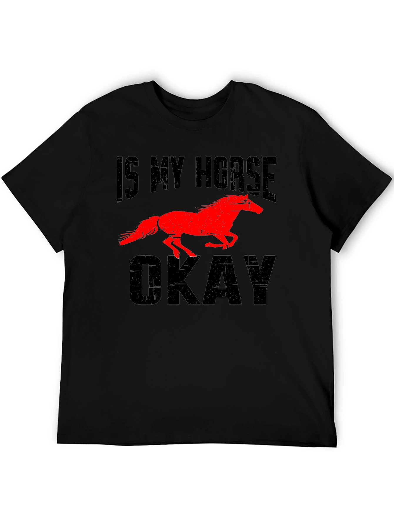 Is My Horse Okay? Novelty Graphic Tee