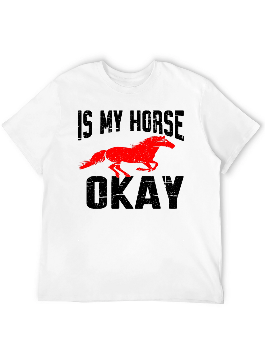 Is My Horse Okay? Novelty Graphic Tee
