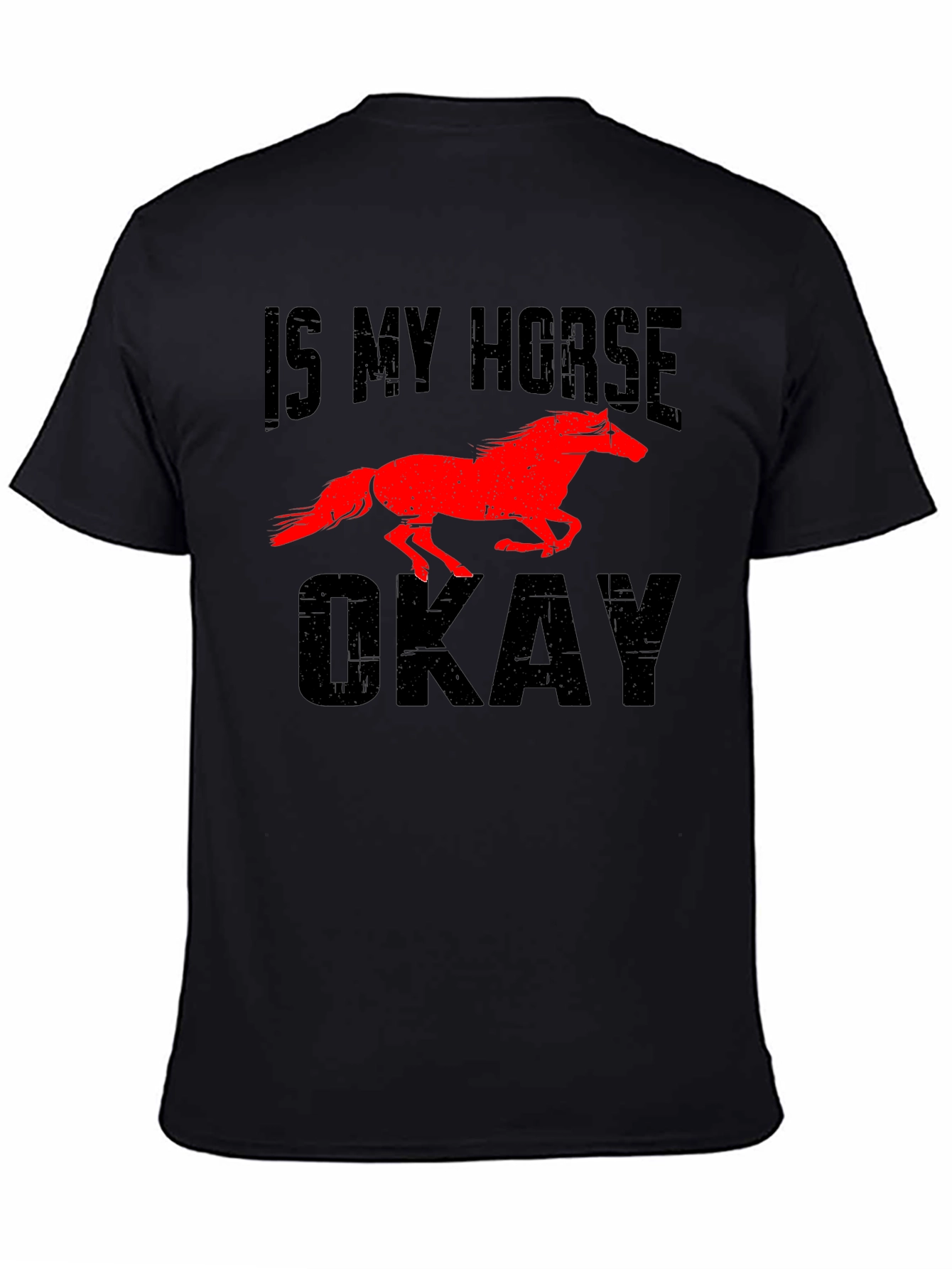 Is My Horse Okay? Novelty Graphic Tee