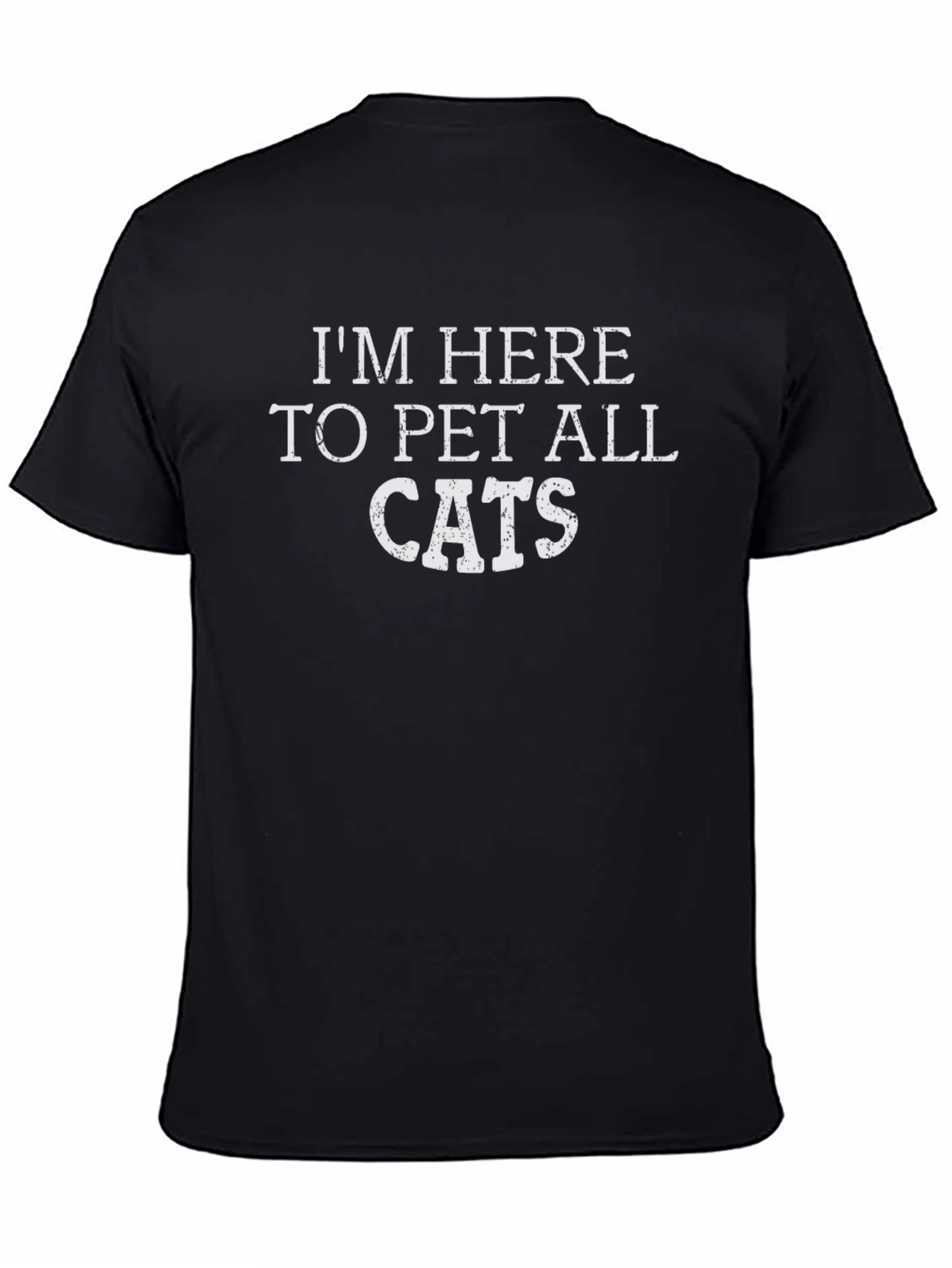 Pet All Cats Graphic Tee - Funny Cat Lover Shirt