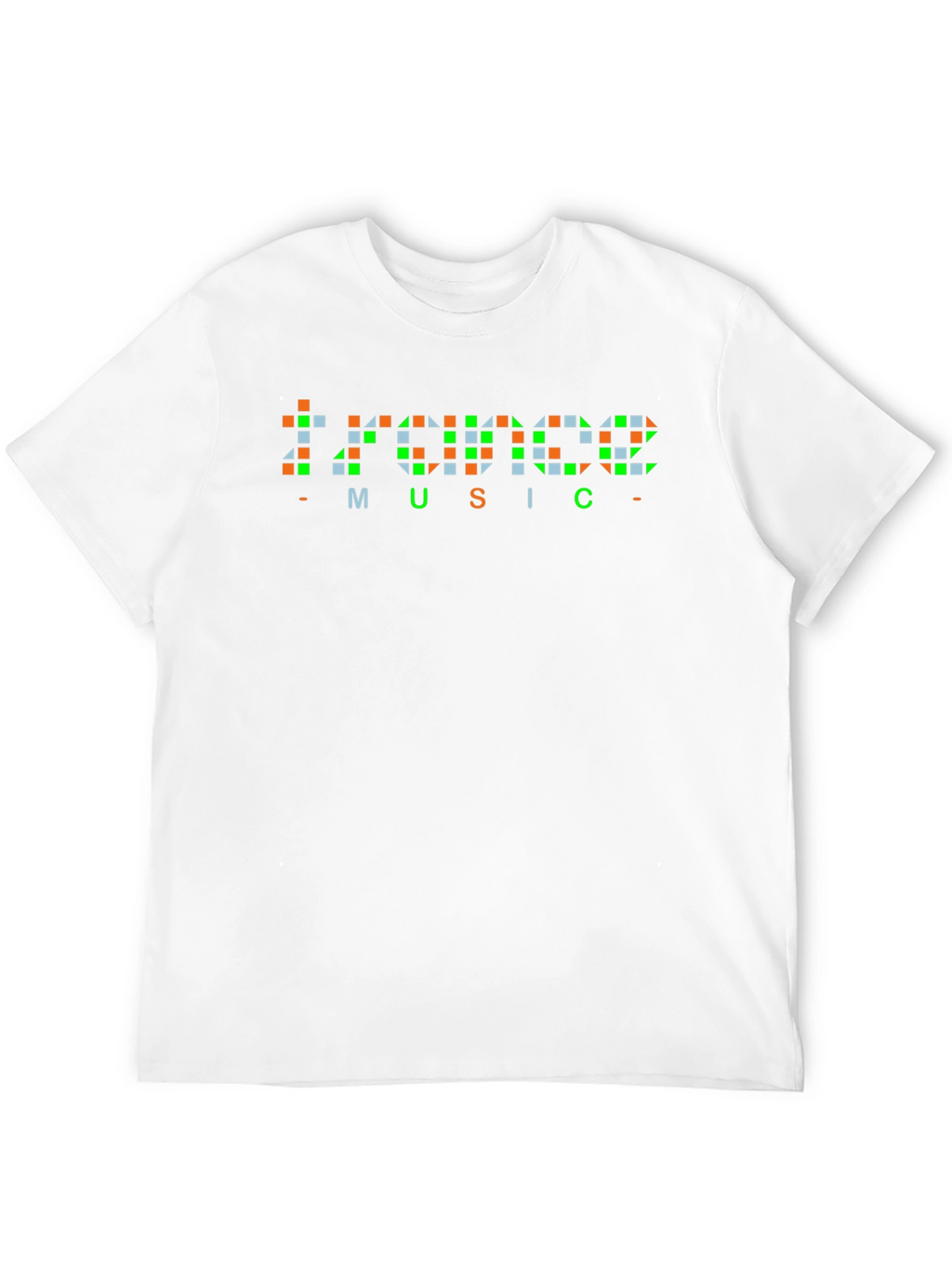 Trance Music T-Shirt - Pixelated Design