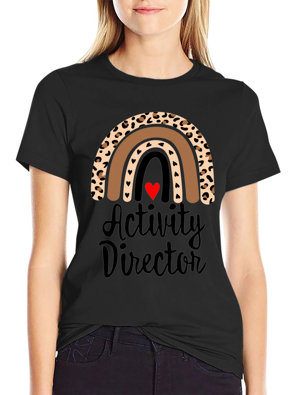 Activity Director Rainbow Graphic T-Shirt