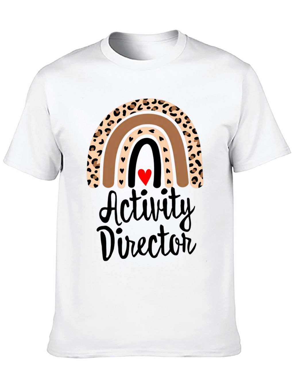 Activity Director Rainbow Graphic T-Shirt