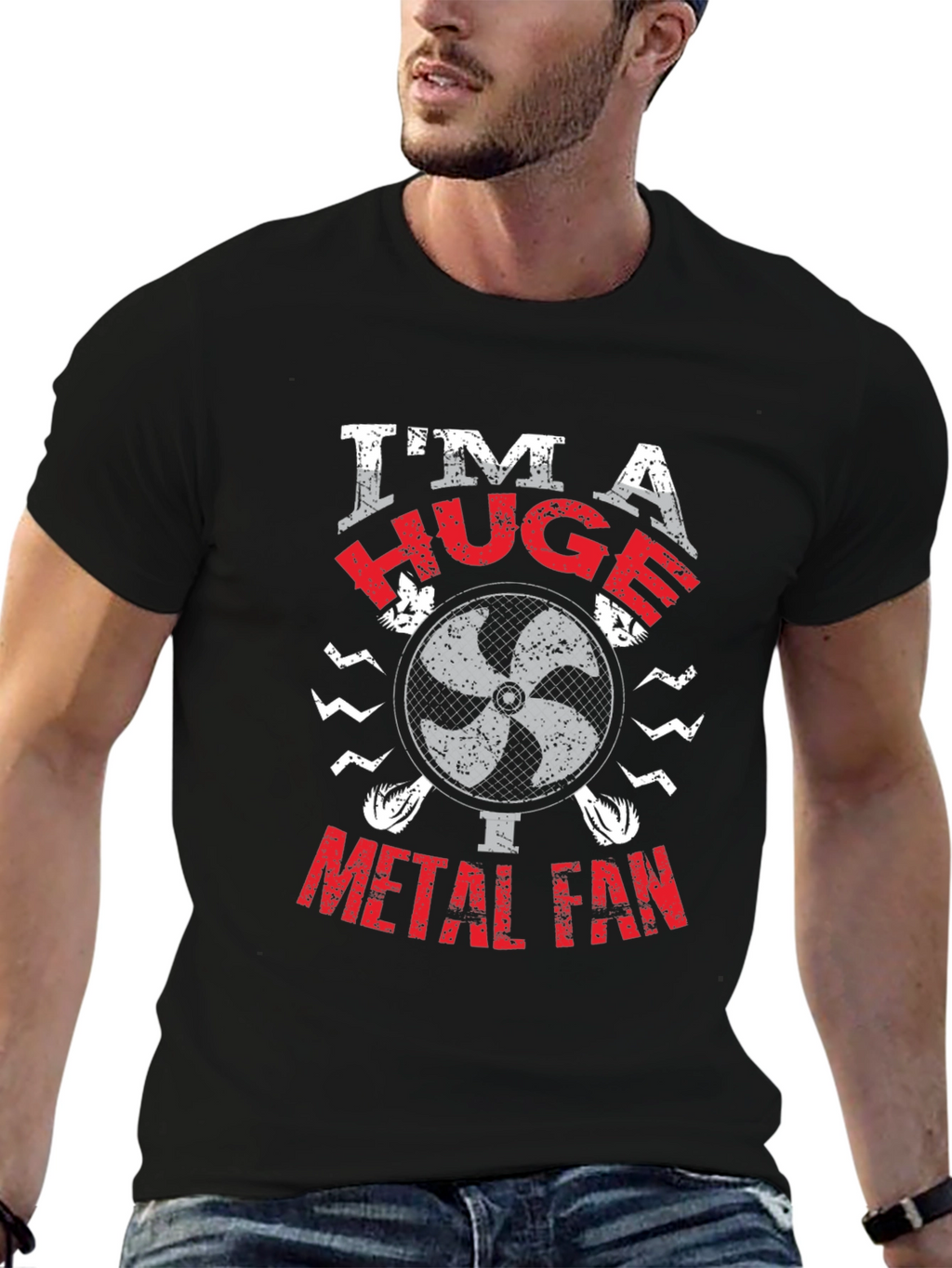Im A Huge Metal Fan T-Shirt
