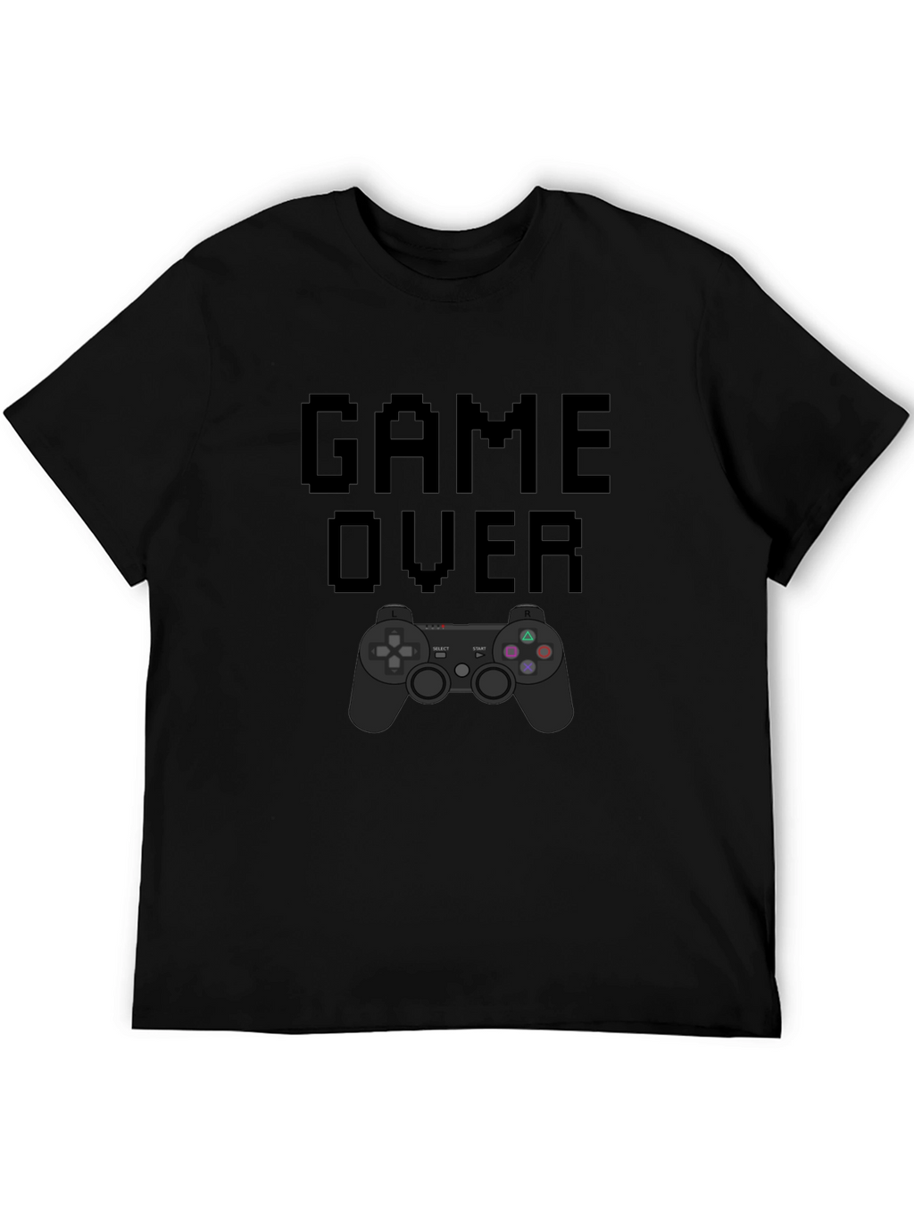 Game Over T-Shirt - Gamer Pixel Art Tee