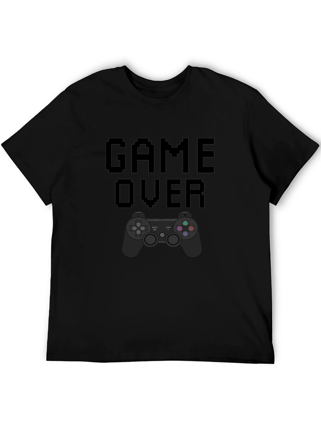 Game Over T-Shirt - Gamer Pixel Art Tee