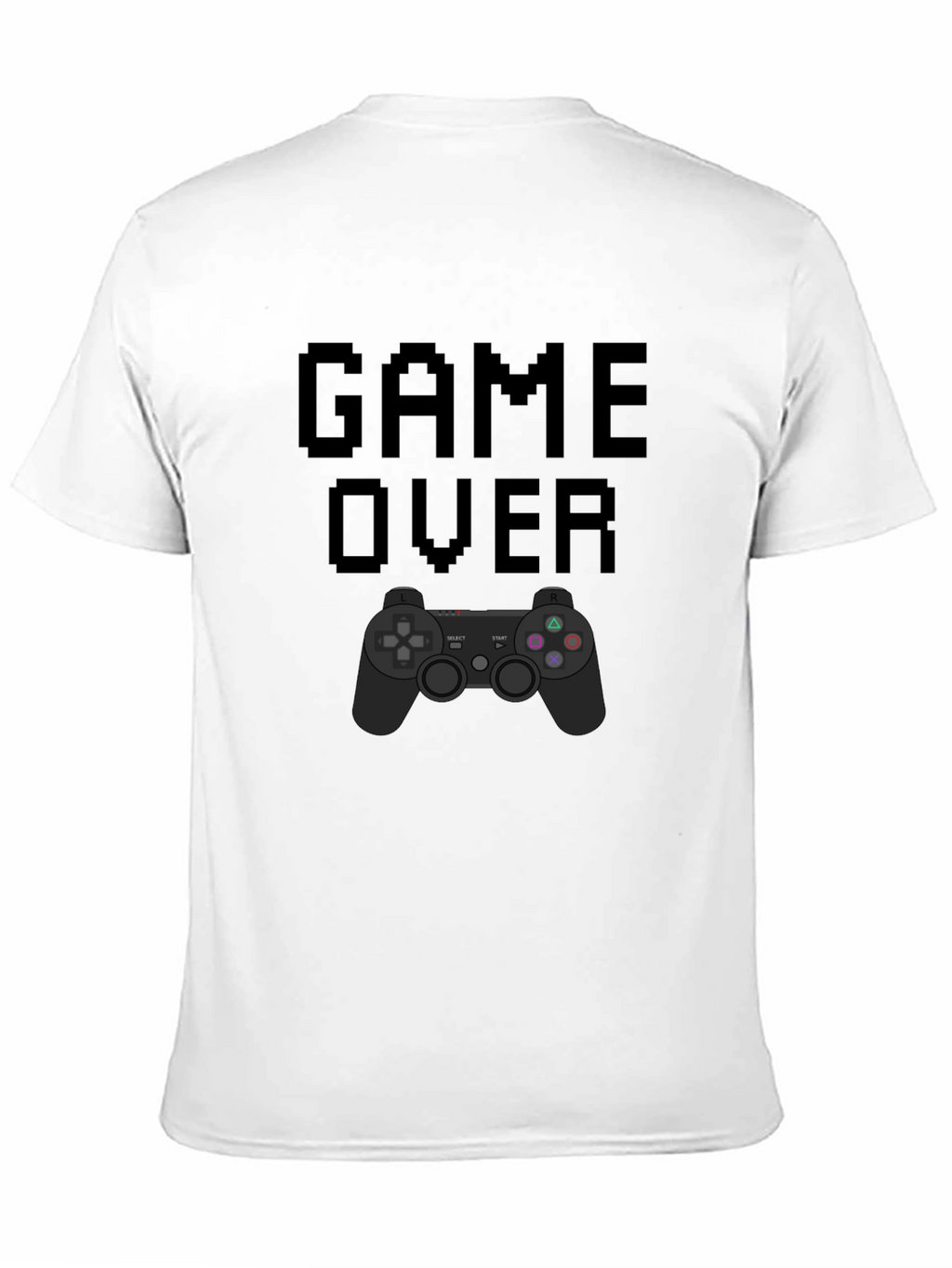 Game Over T-Shirt - Gamer Pixel Art Tee