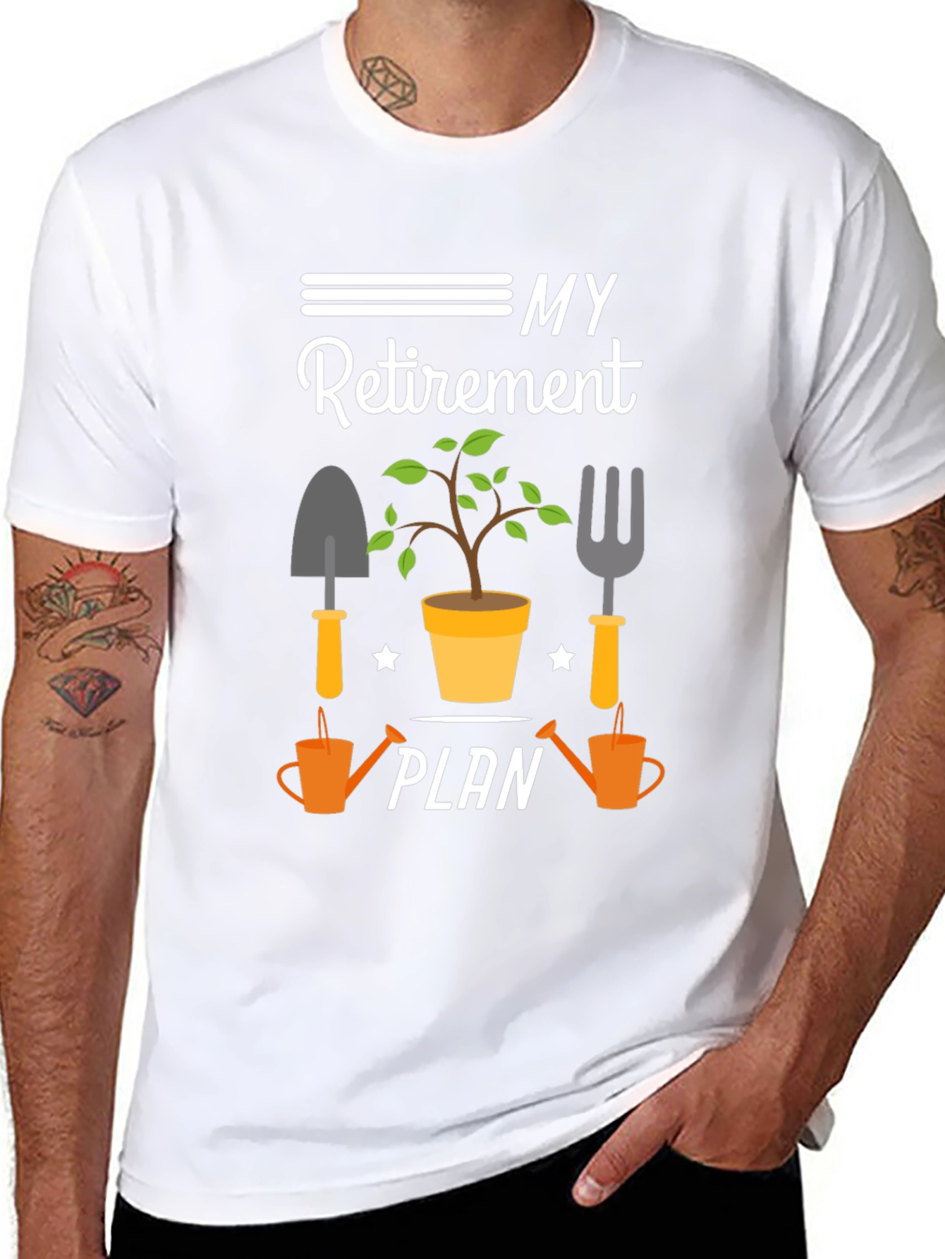 Gardener Retirement Plan T-Shirt