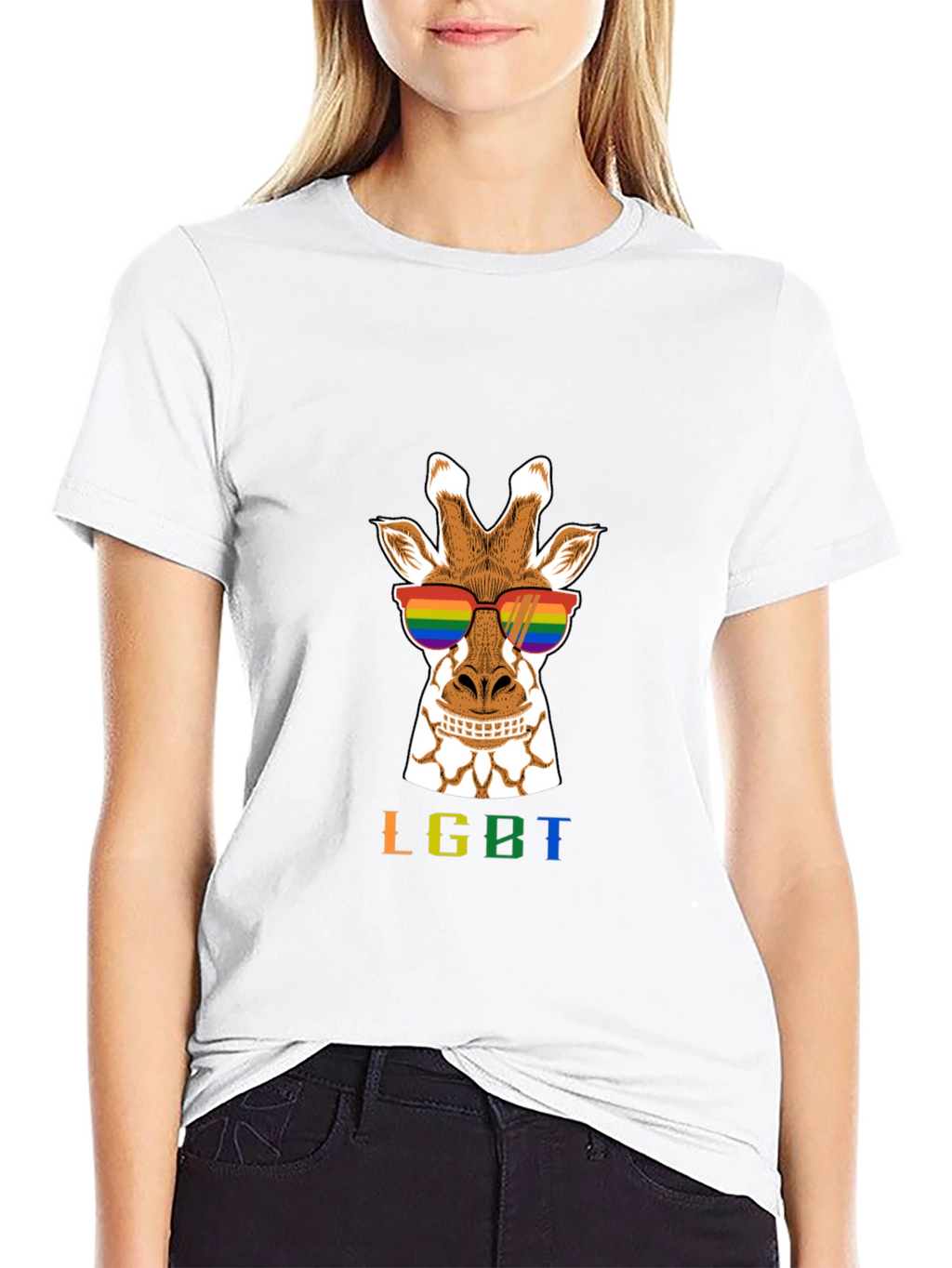 LGBT Giraffe Tee - Pride Fashion