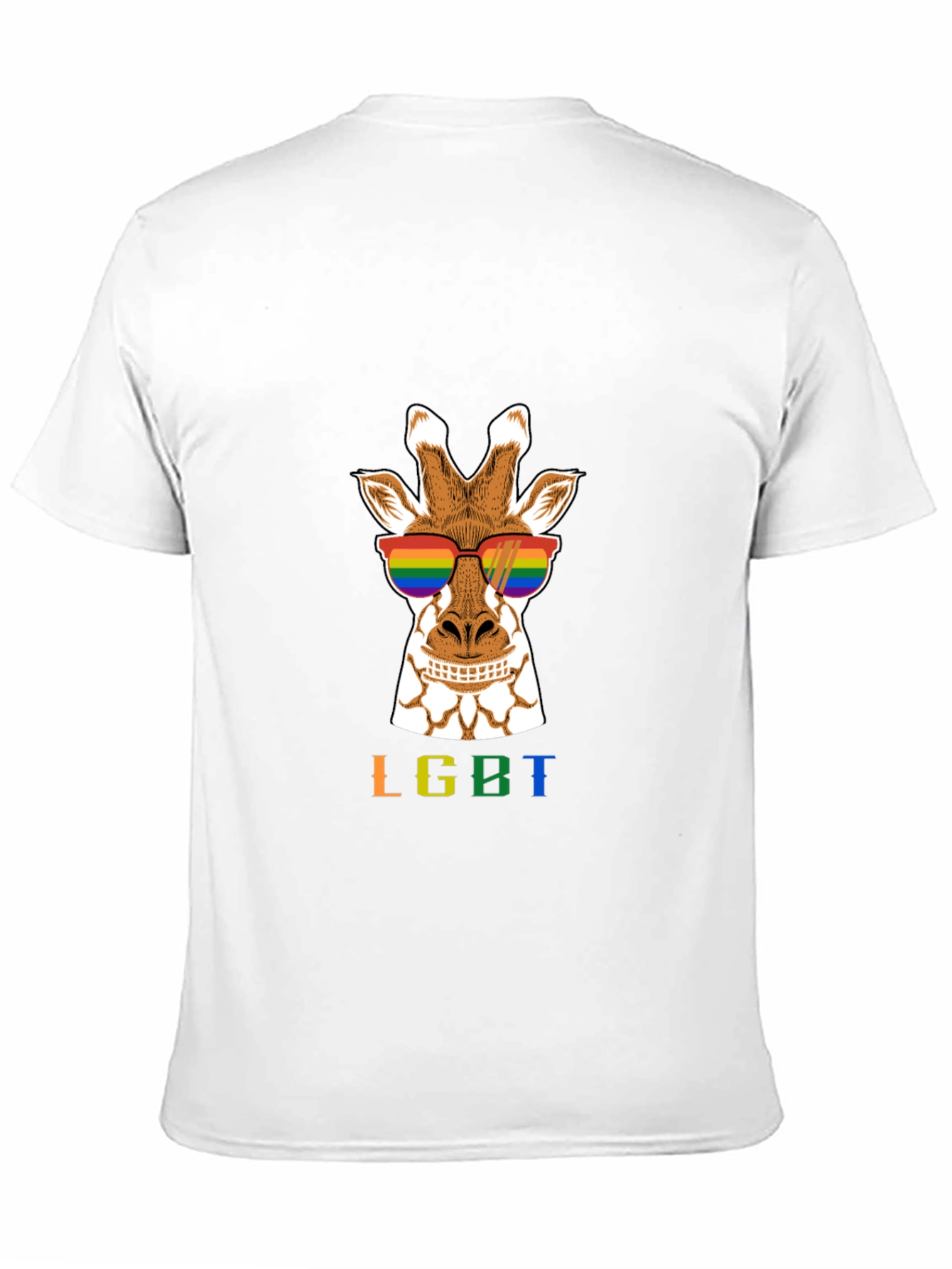 LGBT Giraffe Tee - Pride Fashion