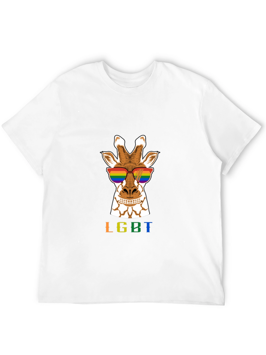 LGBT Giraffe Tee - Pride Fashion