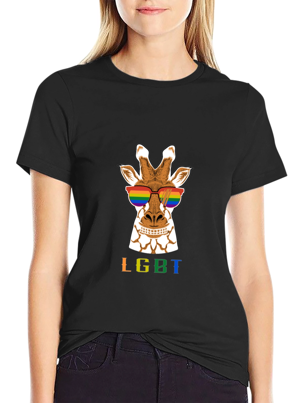 LGBT Giraffe Tee - Pride Fashion