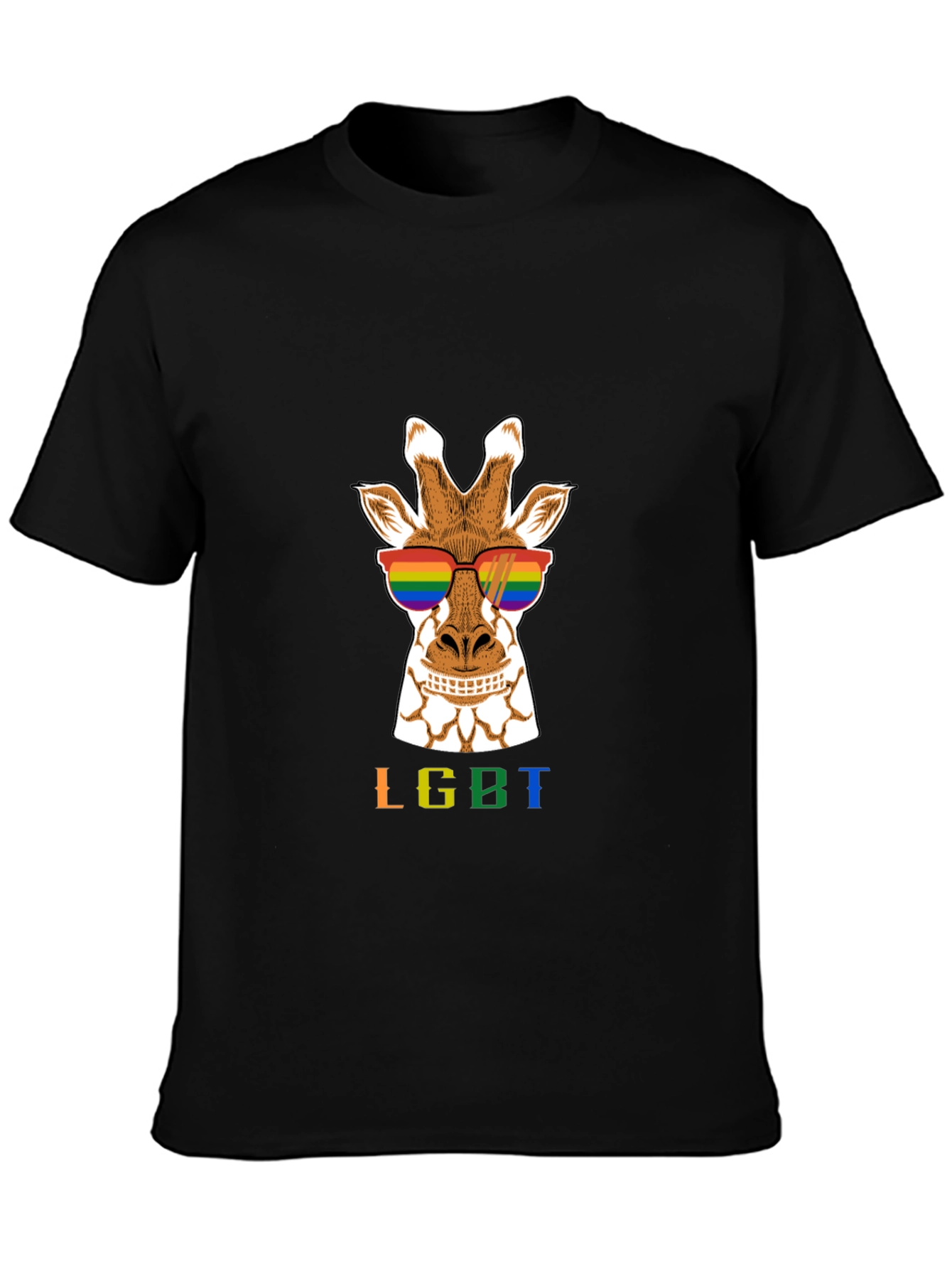 LGBT Giraffe Tee - Pride Fashion