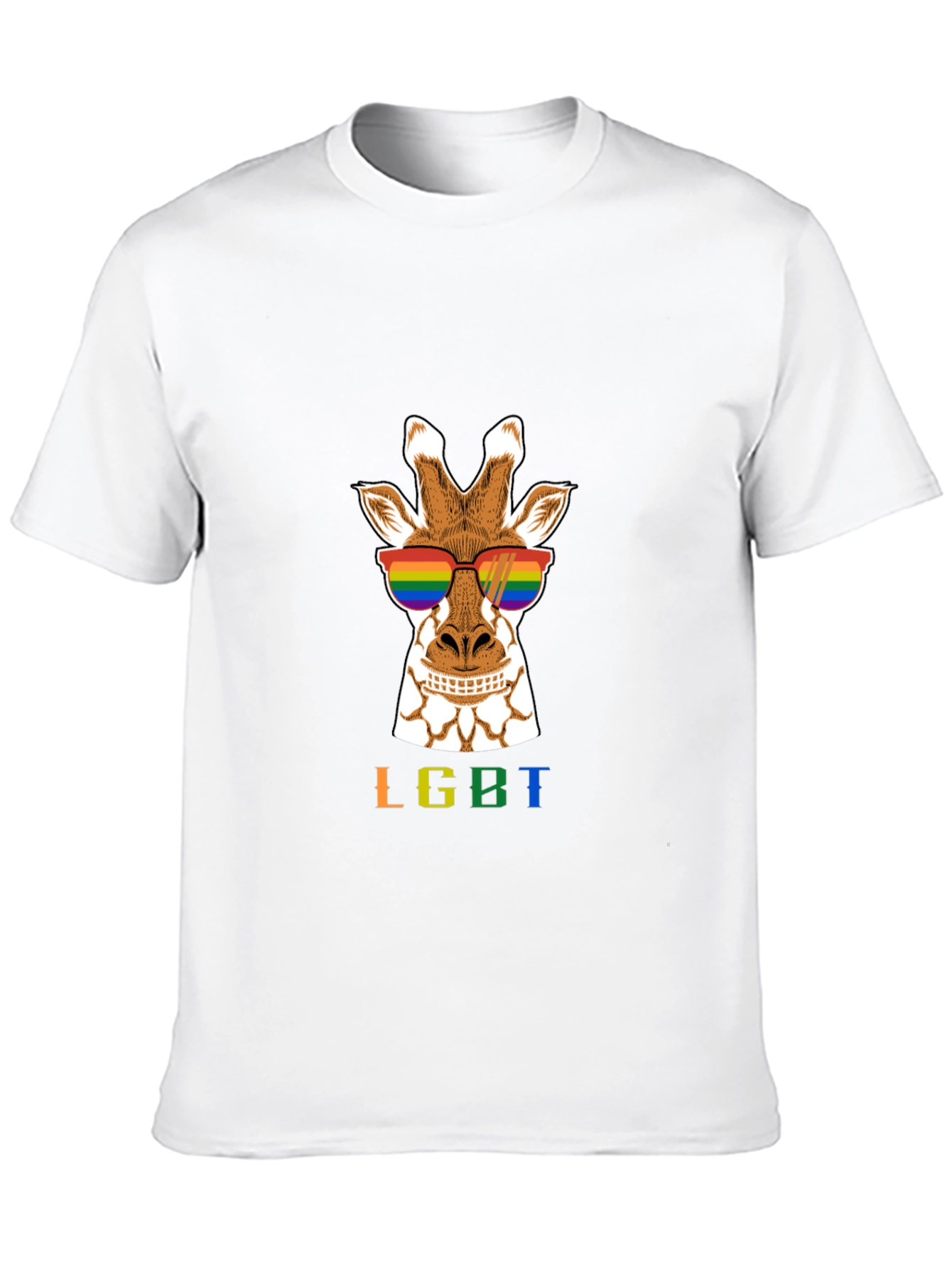 LGBT Giraffe Tee - Pride Fashion