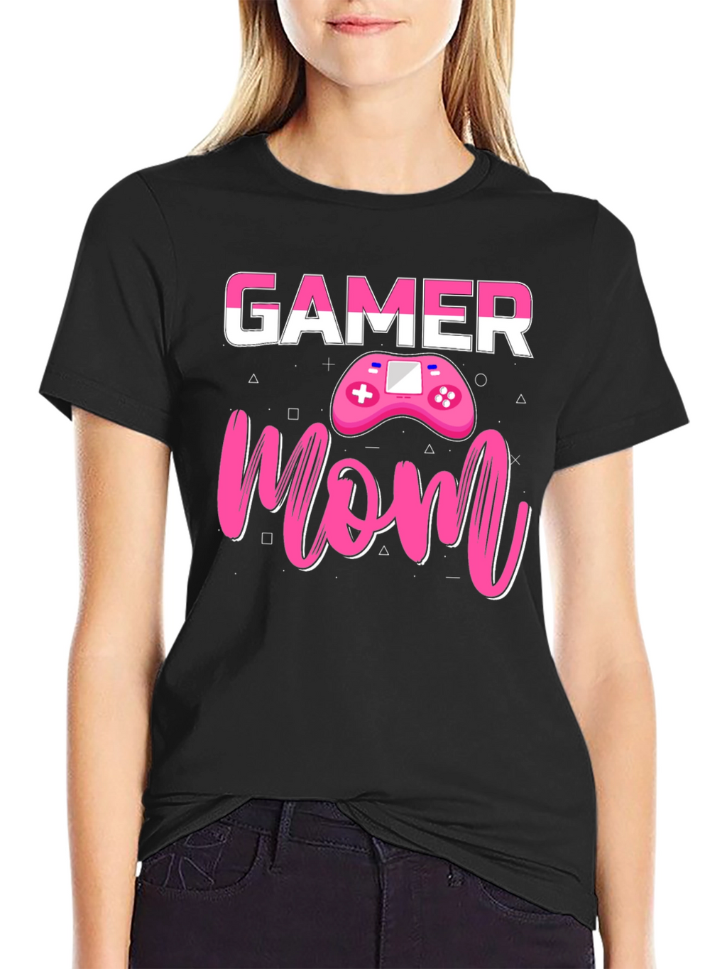 Gamer Mom Graphic T-Shirt - Stylish Gaming Apparel