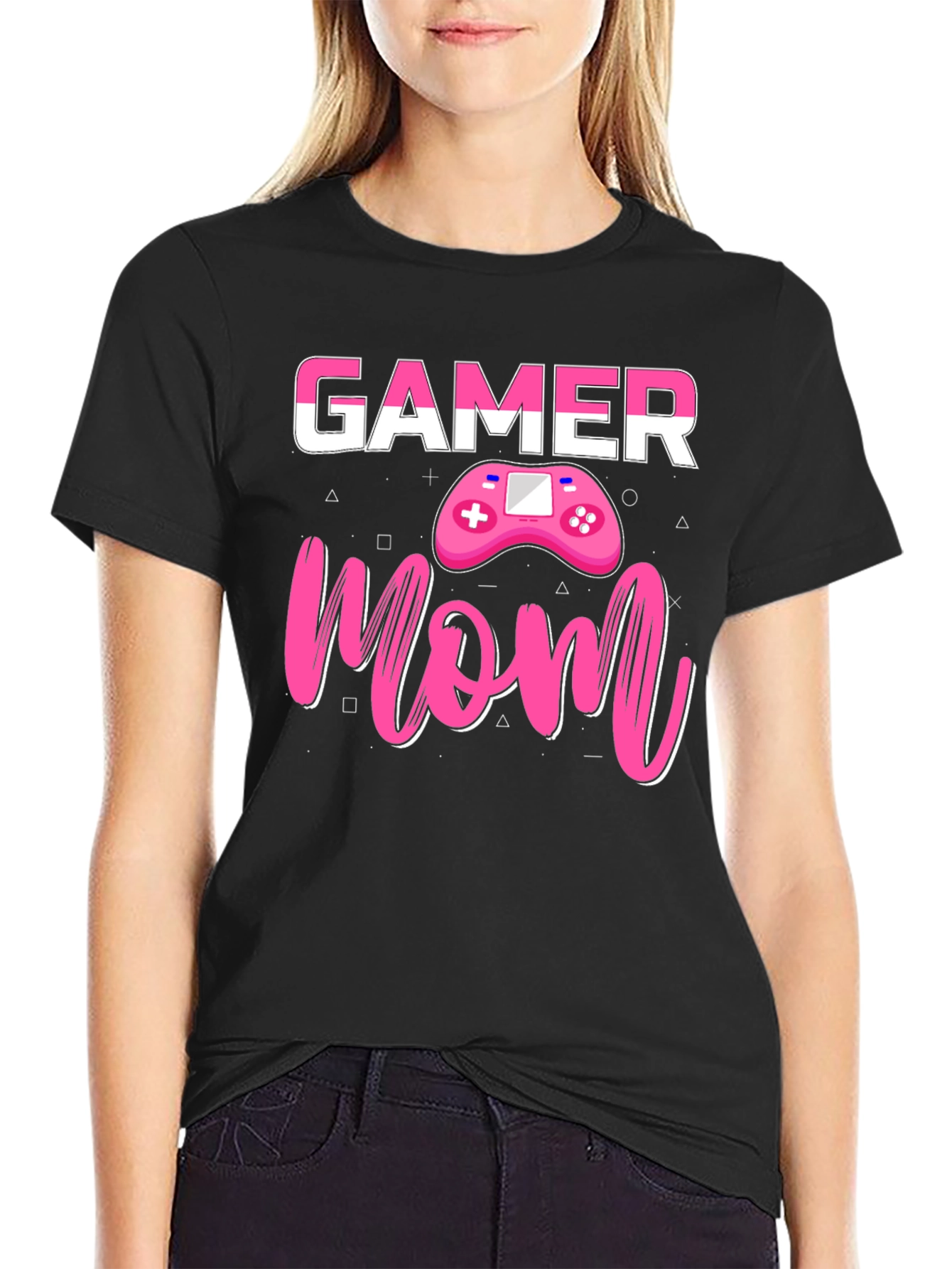 Gamer Mom Graphic T-Shirt - Stylish Gaming Apparel
