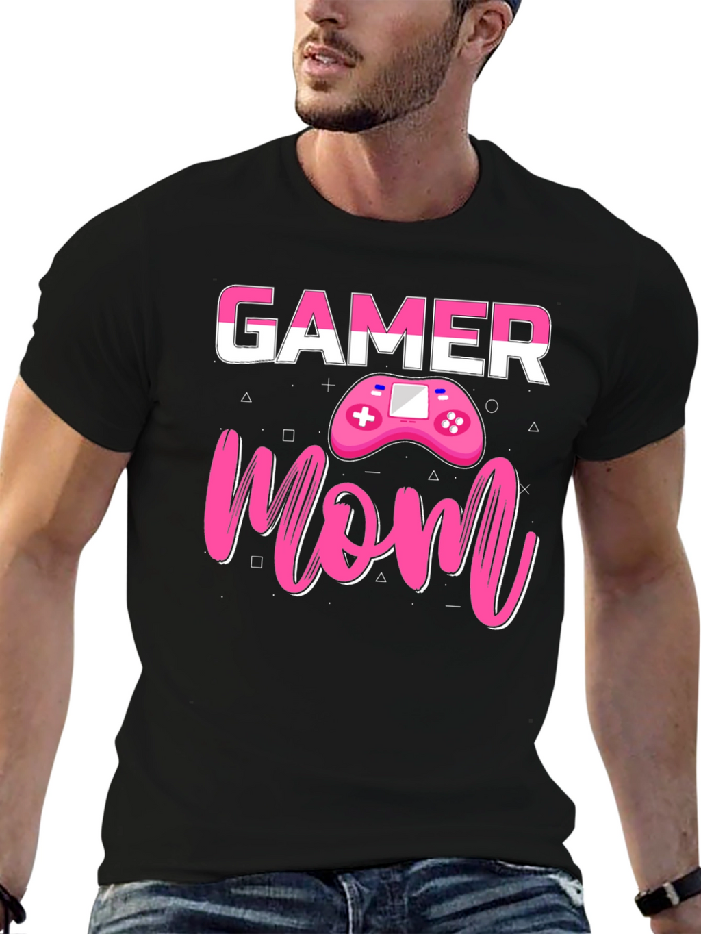 Gamer Mom Graphic T-Shirt - Stylish Gaming Apparel