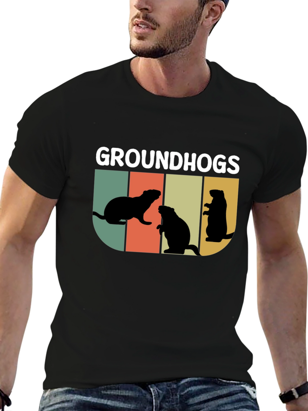 Groundhogs T-Shirt - Retro Style