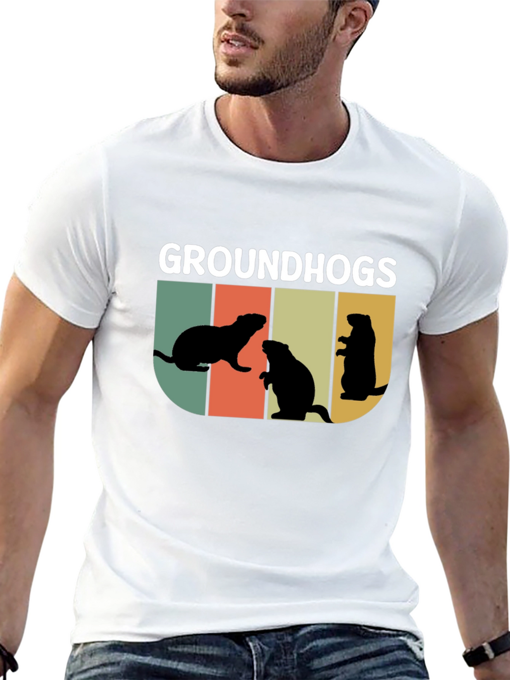 Groundhogs T-Shirt - Retro Style