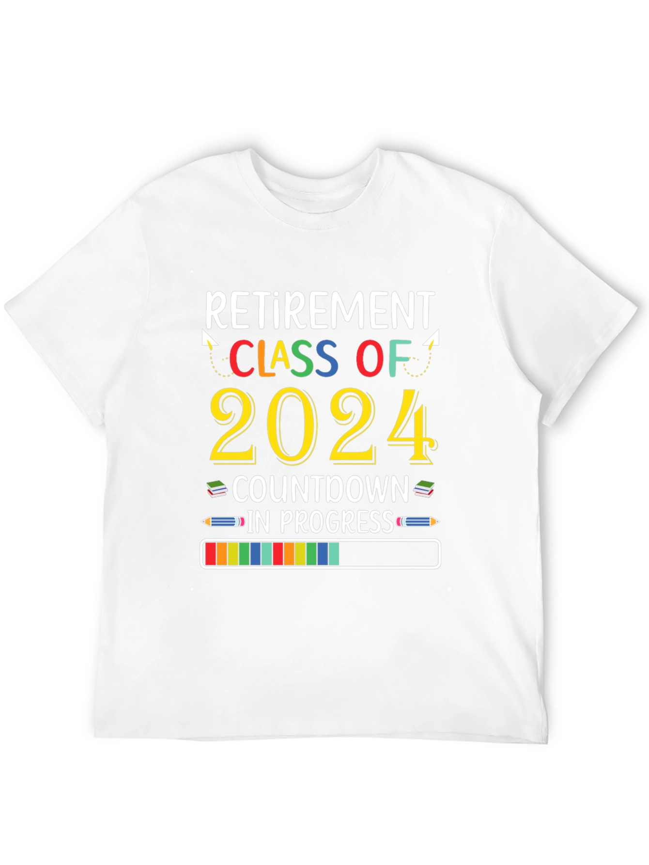 Retirement Class of 2024 Countdown T-Shirt
