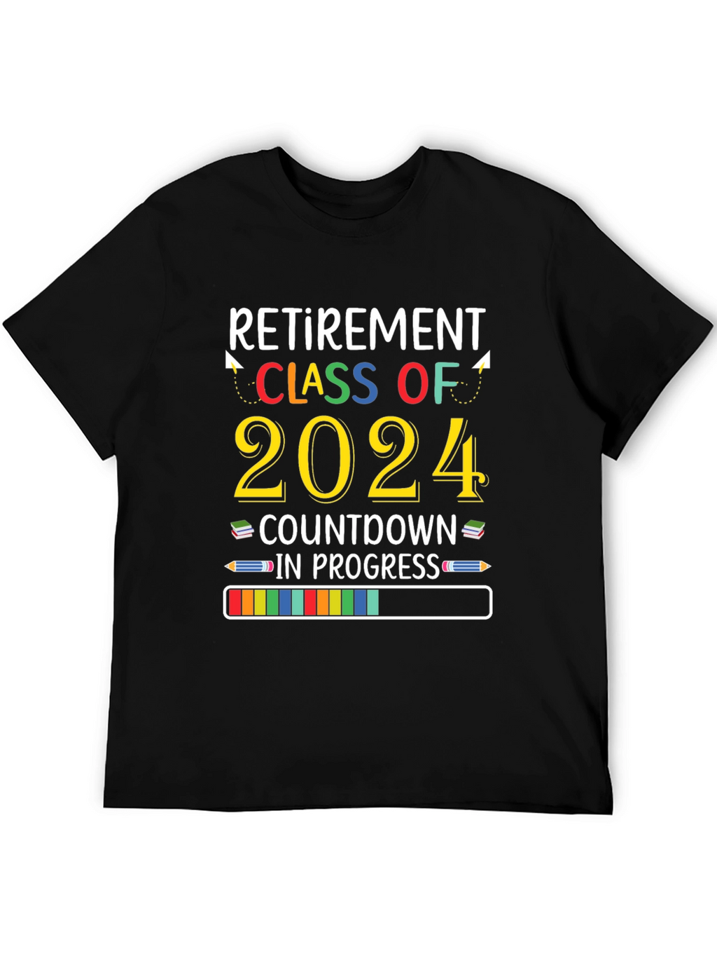 Retirement Class of 2024 Countdown T-Shirt