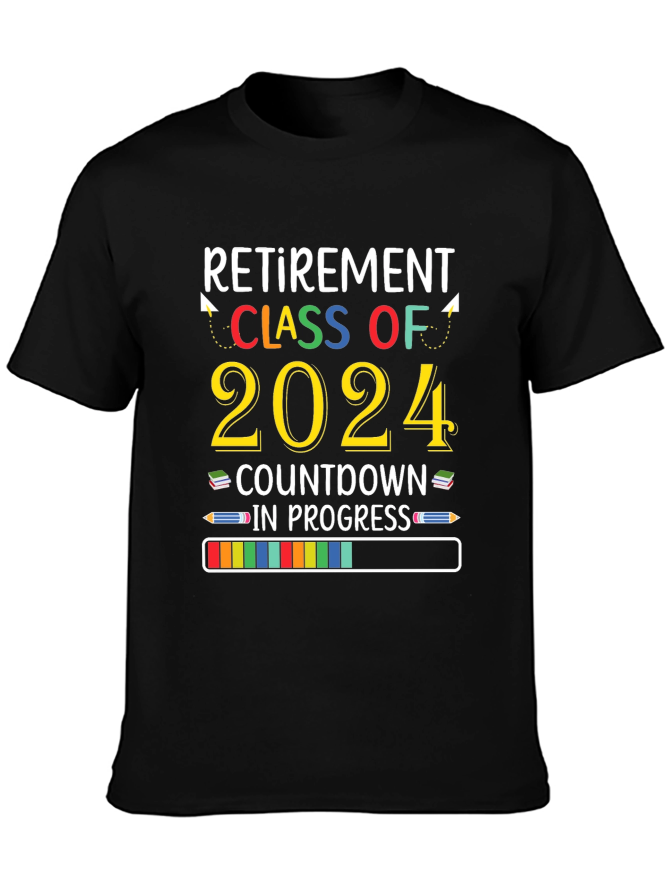 Retirement Class of 2024 Countdown T-Shirt
