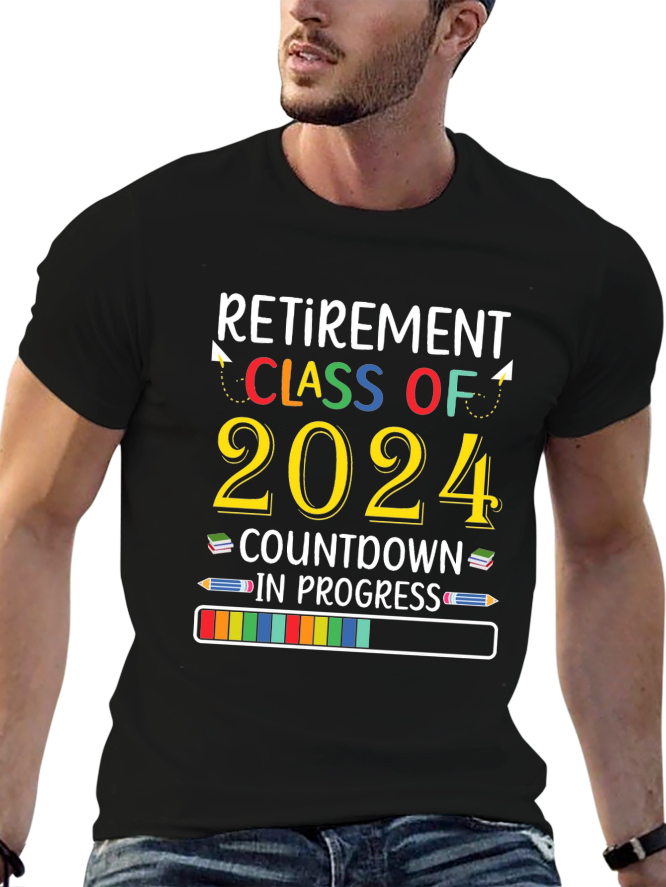 Retirement Class of 2024 Countdown T-Shirt