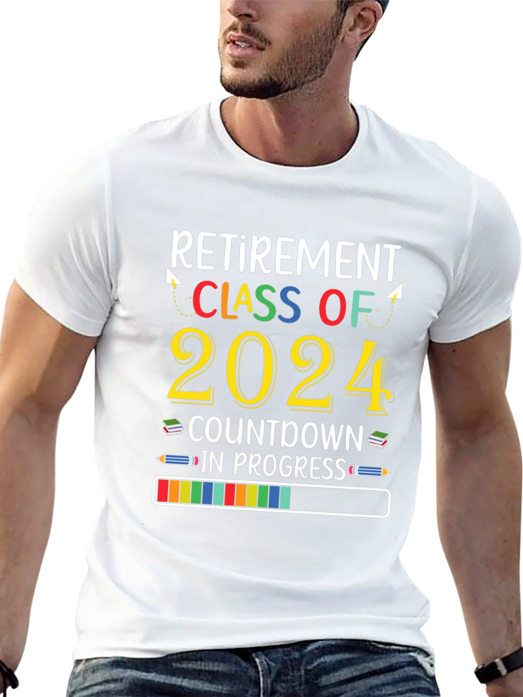 Retirement Class of 2024 Countdown T-Shirt