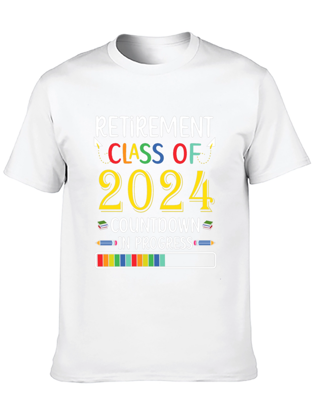 Retirement Class of 2024 Countdown T-Shirt