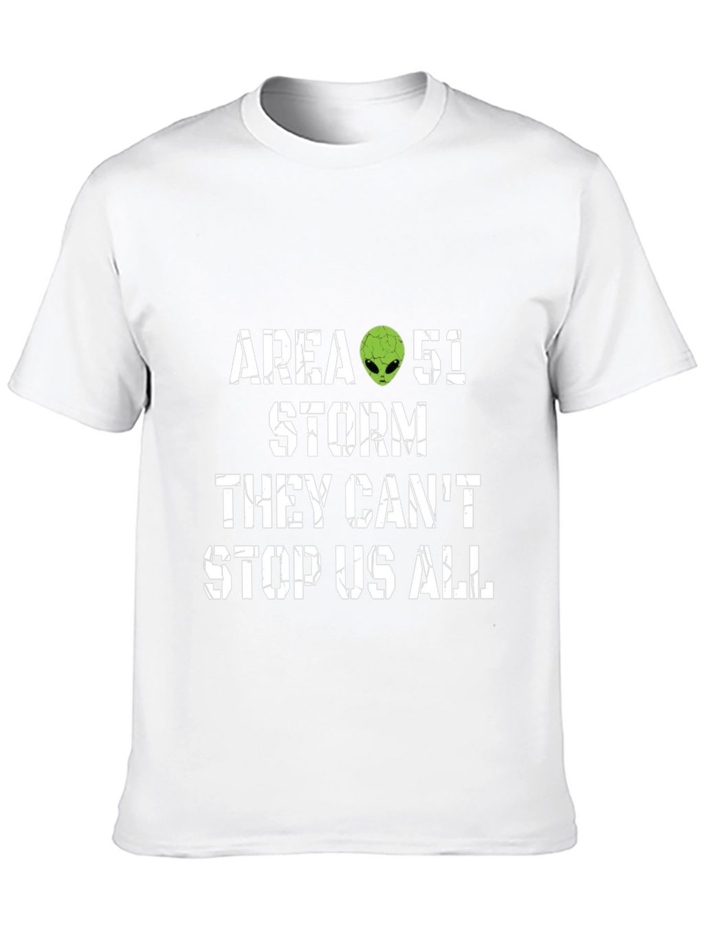 Area 51 Storm T-Shirt Alien Graphic Tee