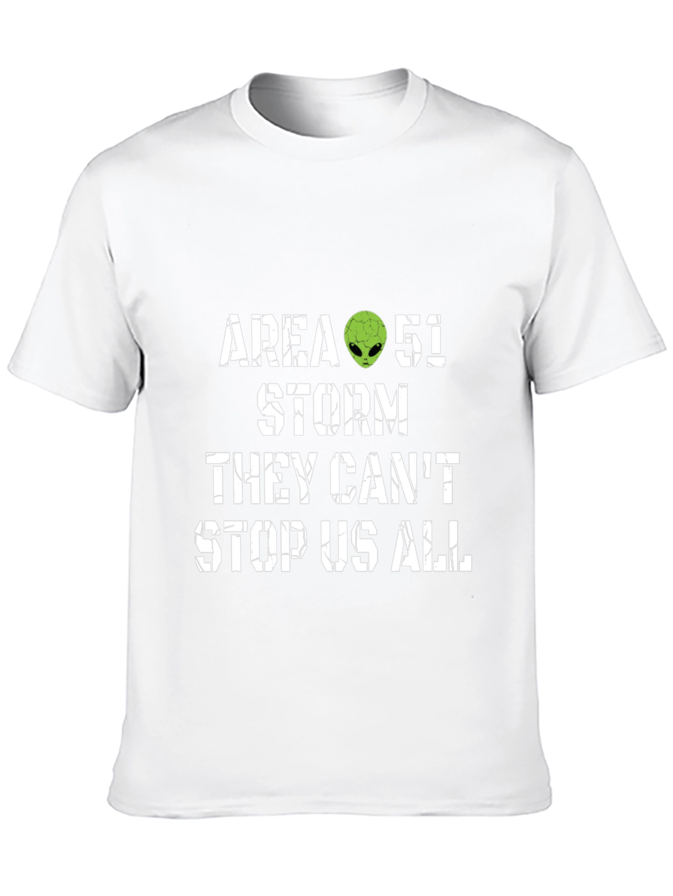 Area 51 Storm T-Shirt Alien Graphic Tee