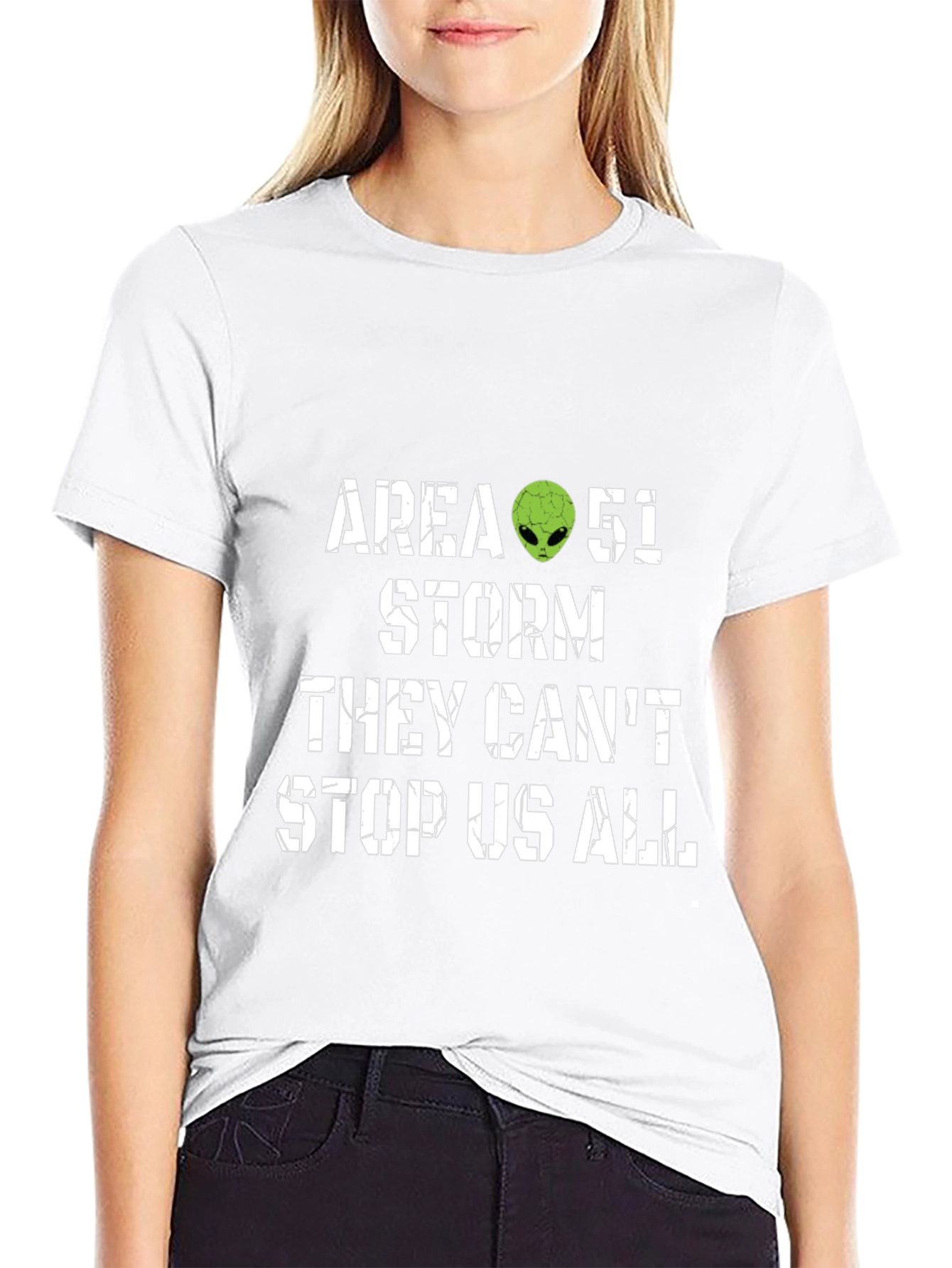 Area 51 Storm T-Shirt Alien Graphic Tee