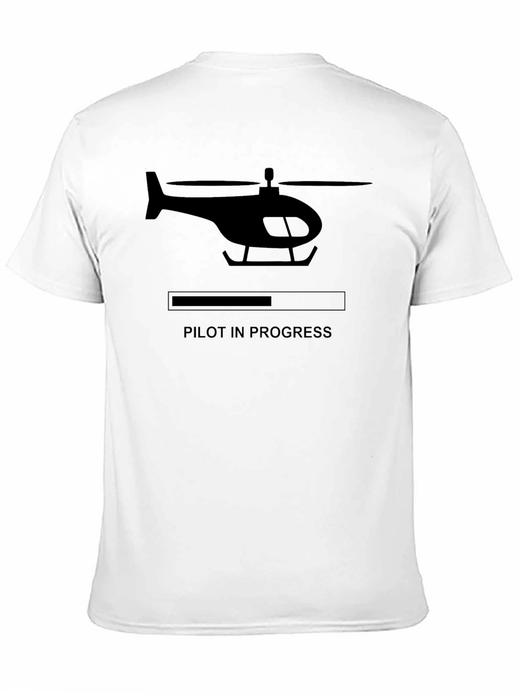 Pilot In Progress Helicopter T-Shirt