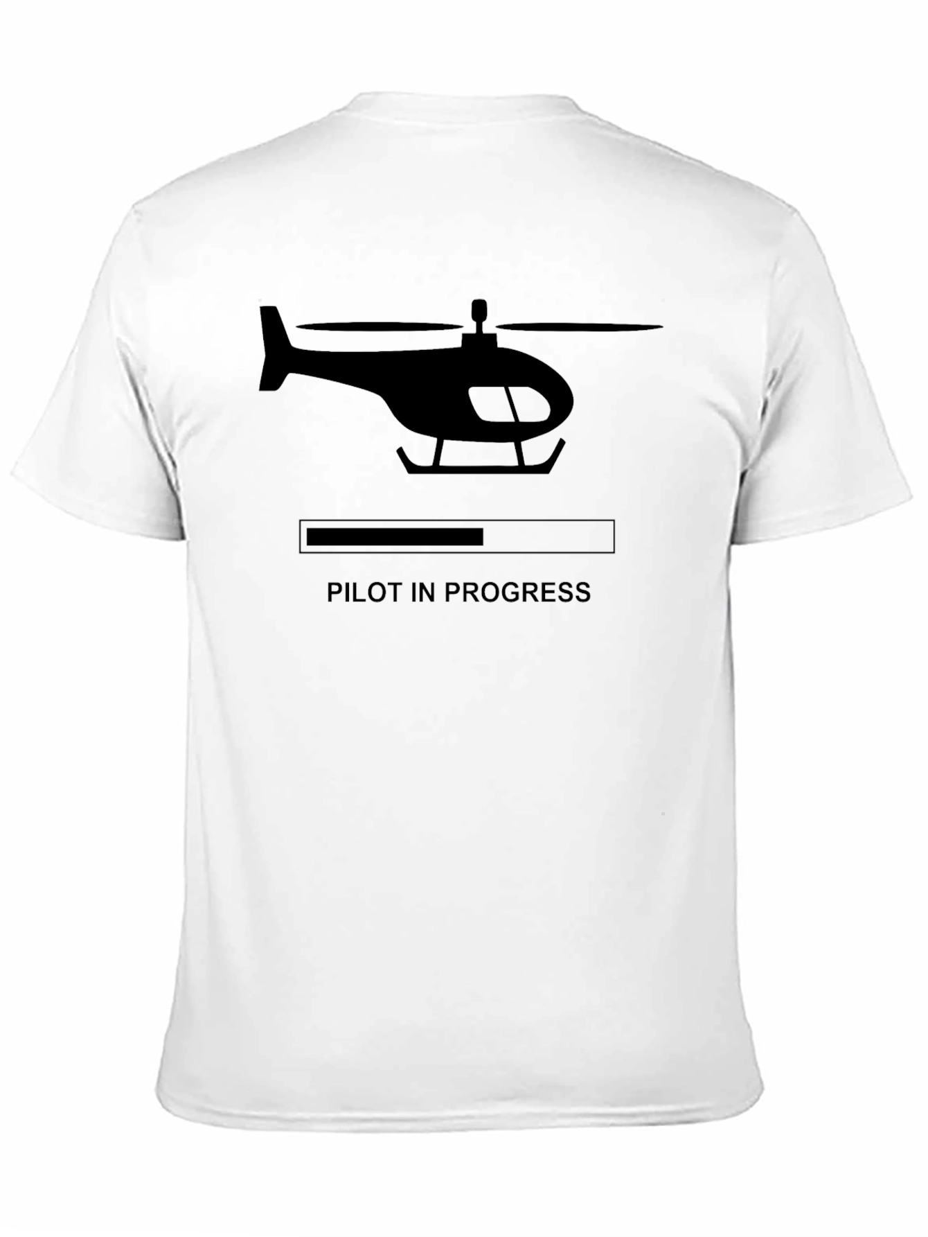 Pilot In Progress Helicopter T-Shirt