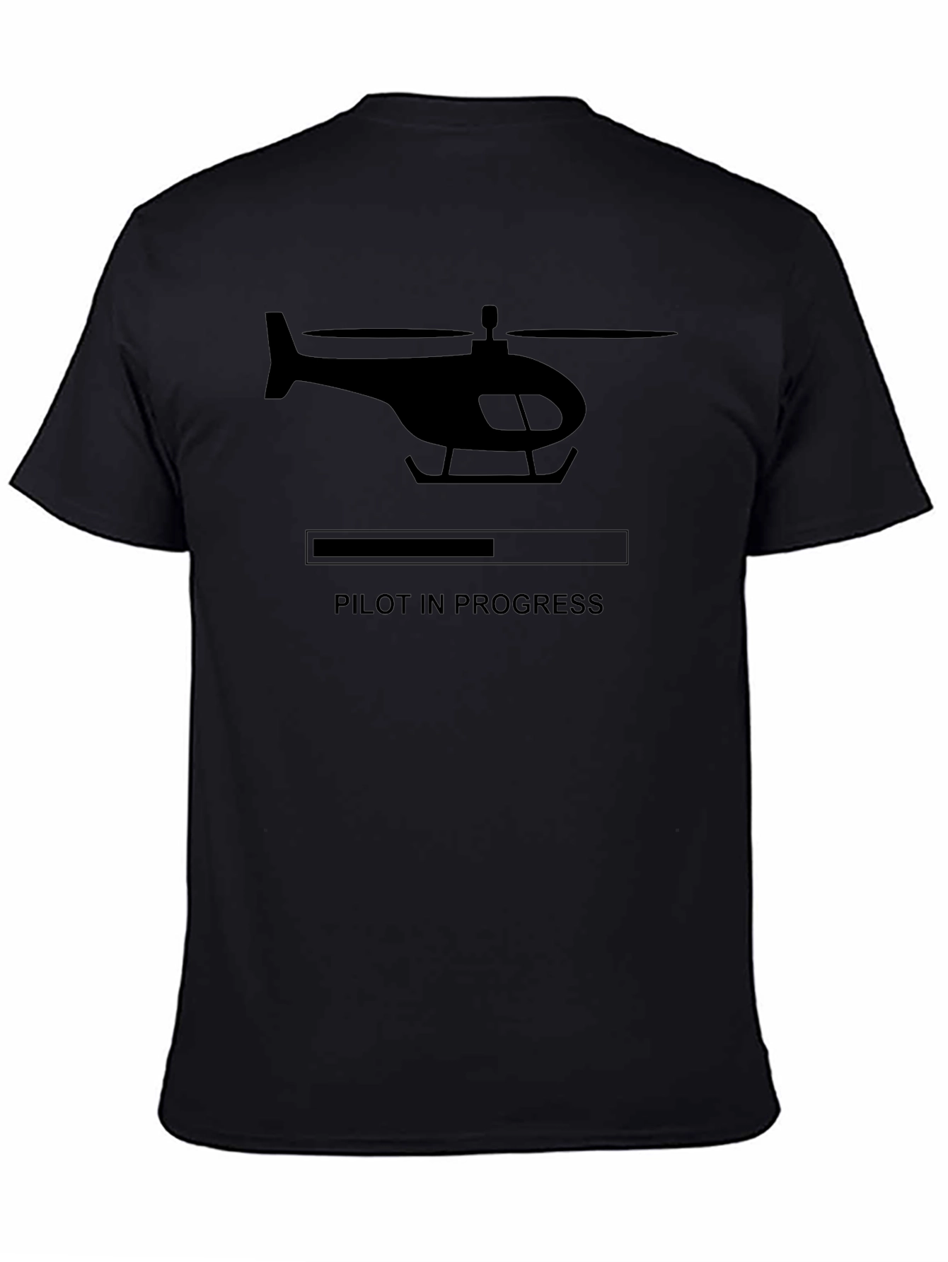 Pilot In Progress Helicopter T-Shirt