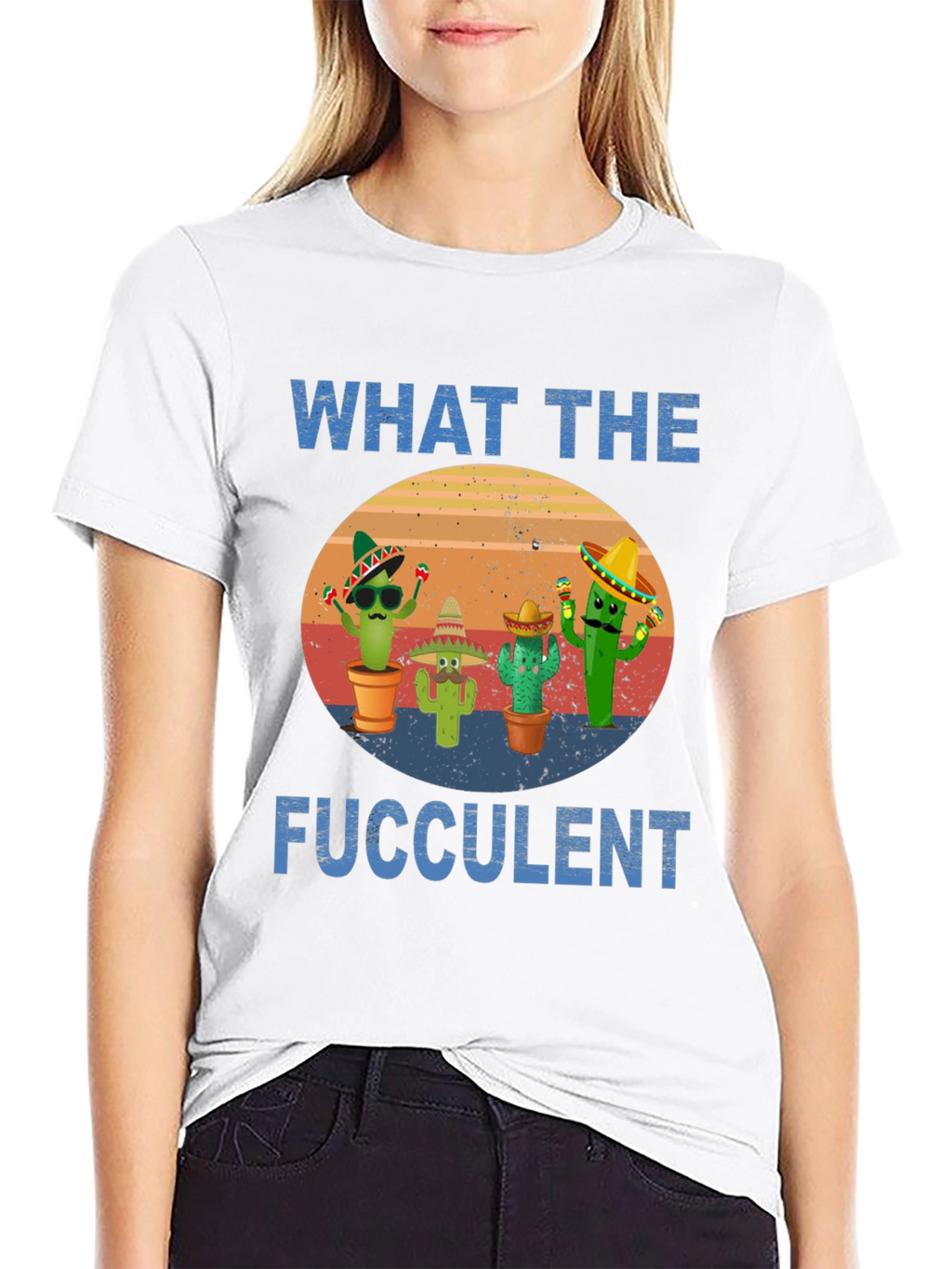 What The Fucculent Cactus T-Shirt