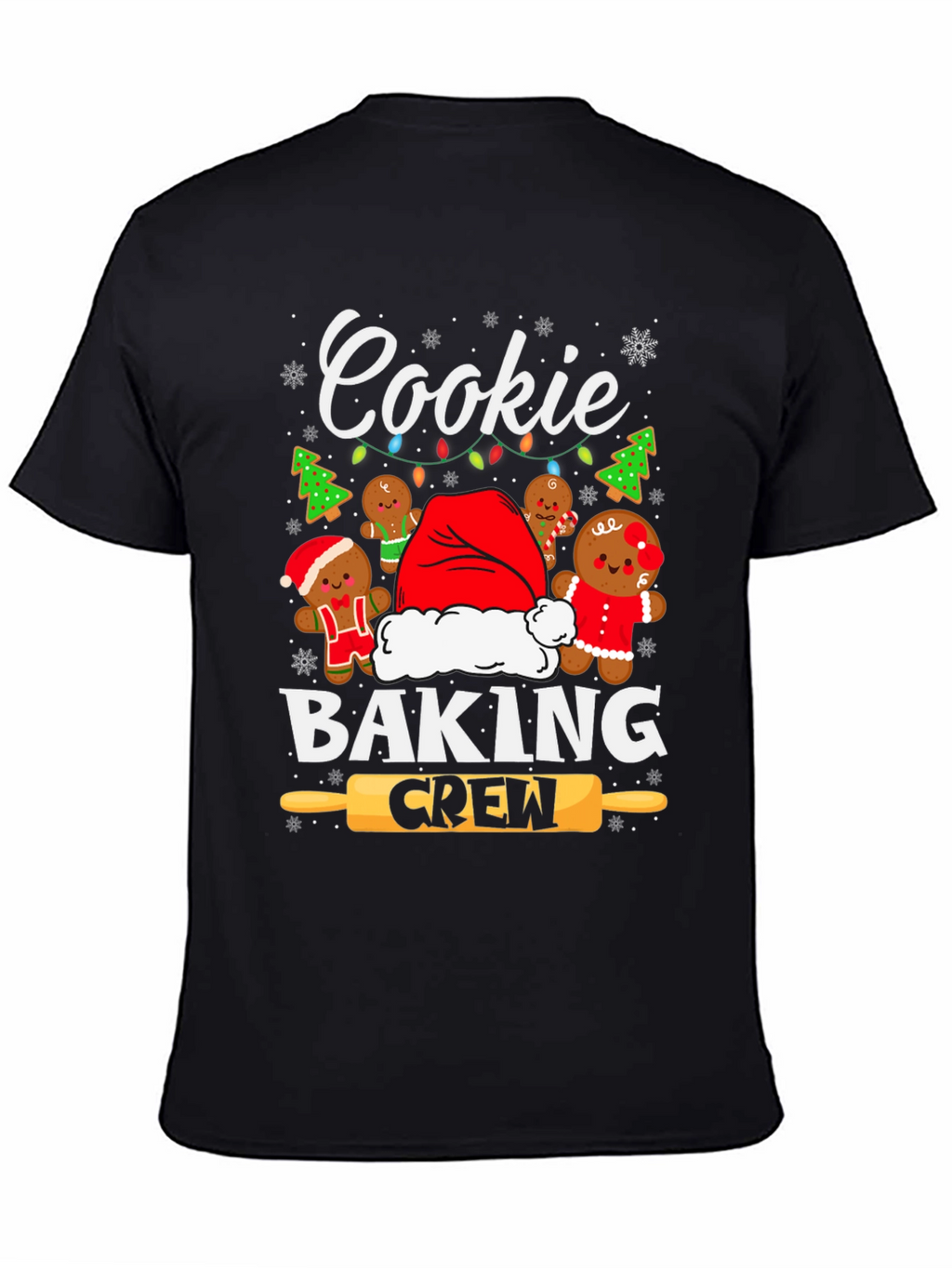 Cookie Baking Crew Holiday T-Shirt