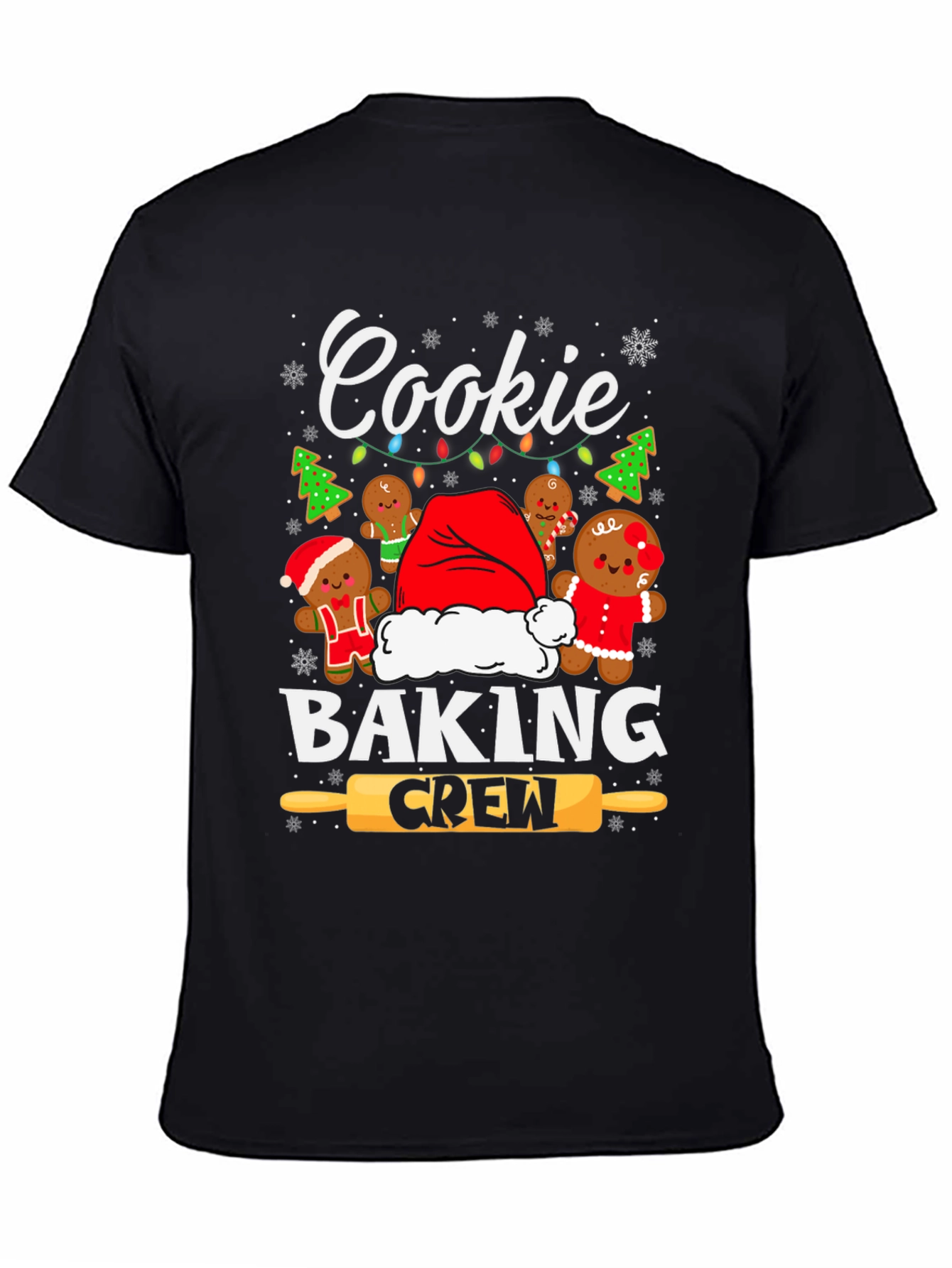 Cookie Baking Crew Holiday T-Shirt