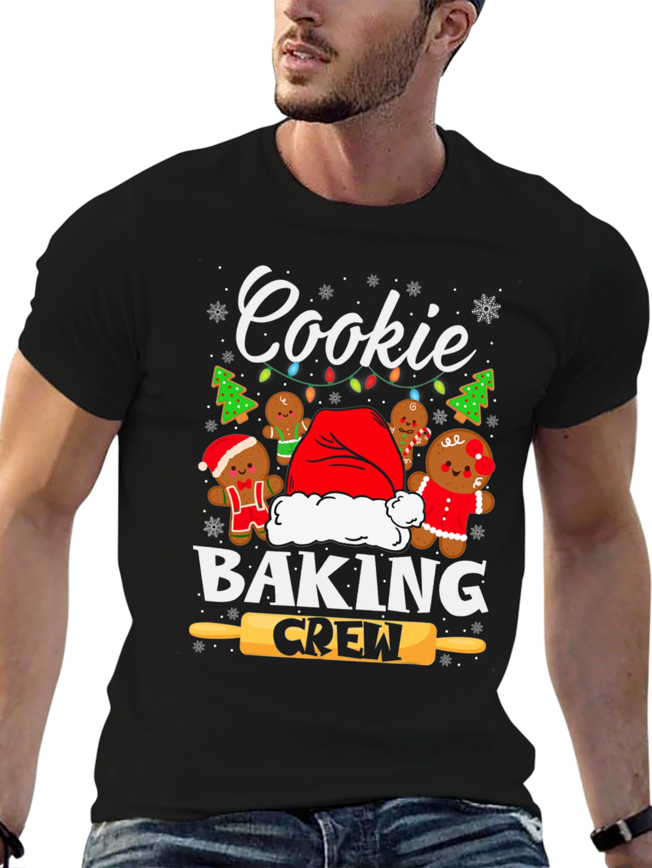 Cookie Baking Crew Holiday T-Shirt