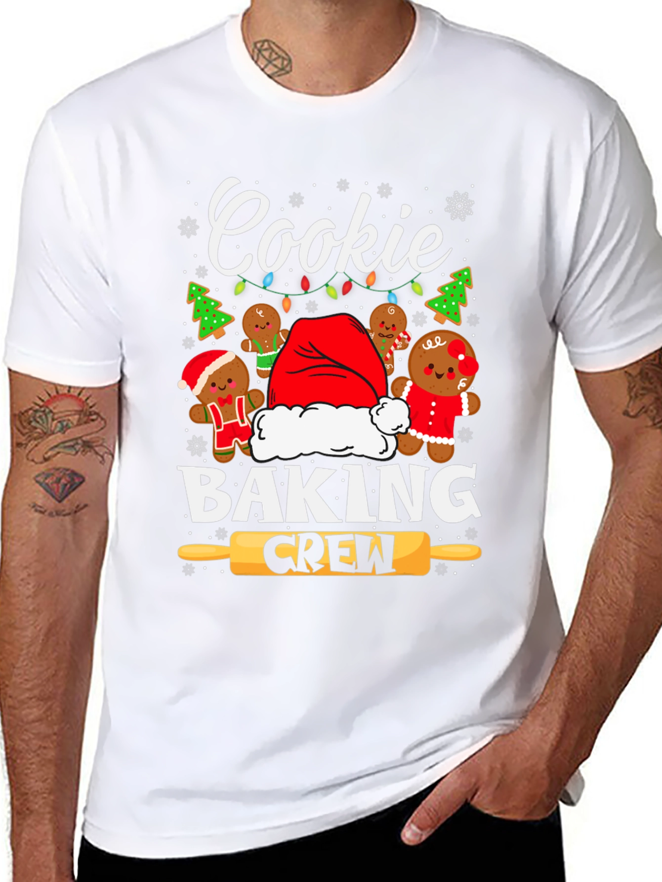 Cookie Baking Crew Holiday T-Shirt