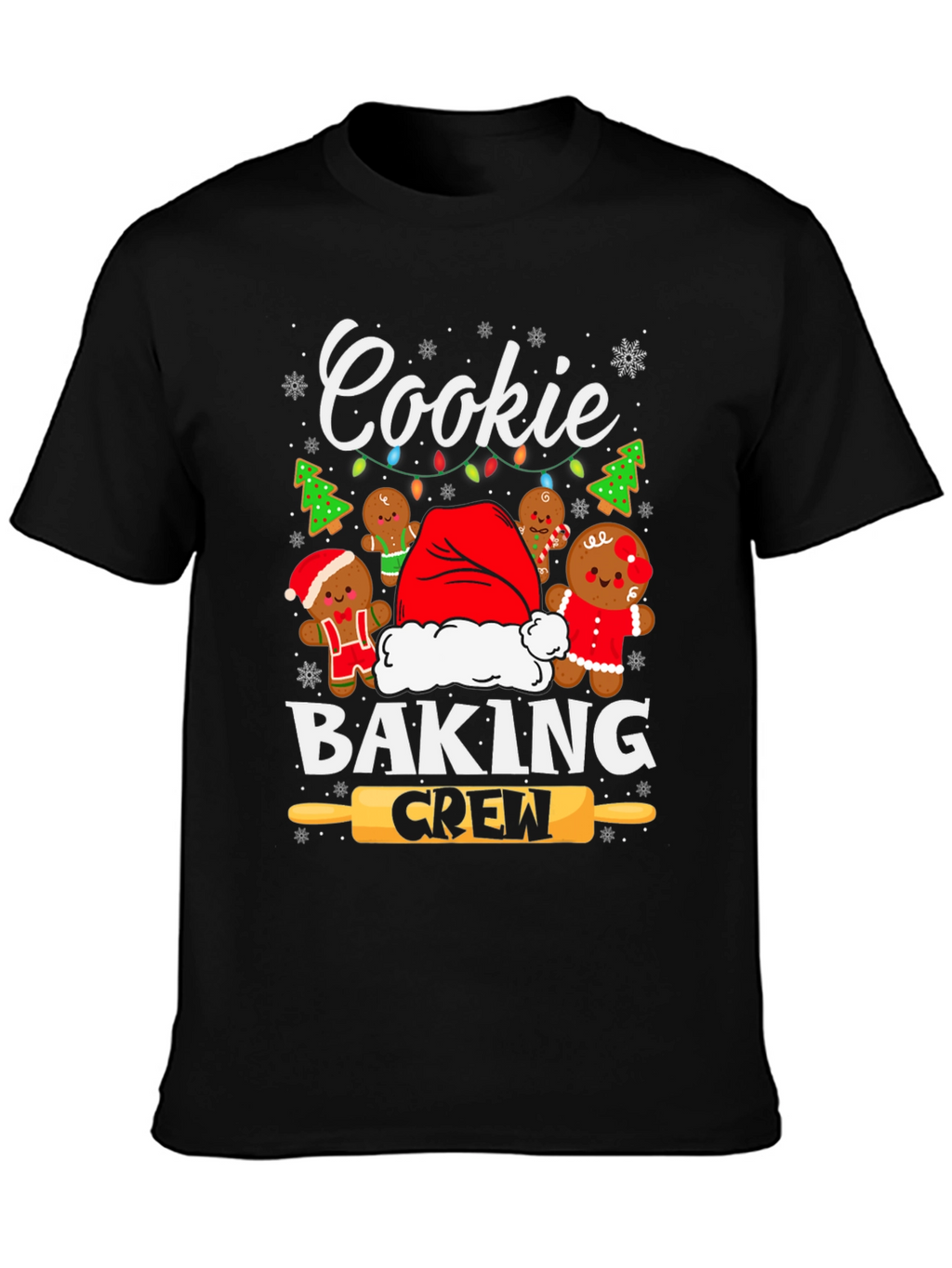 Cookie Baking Crew Holiday T-Shirt