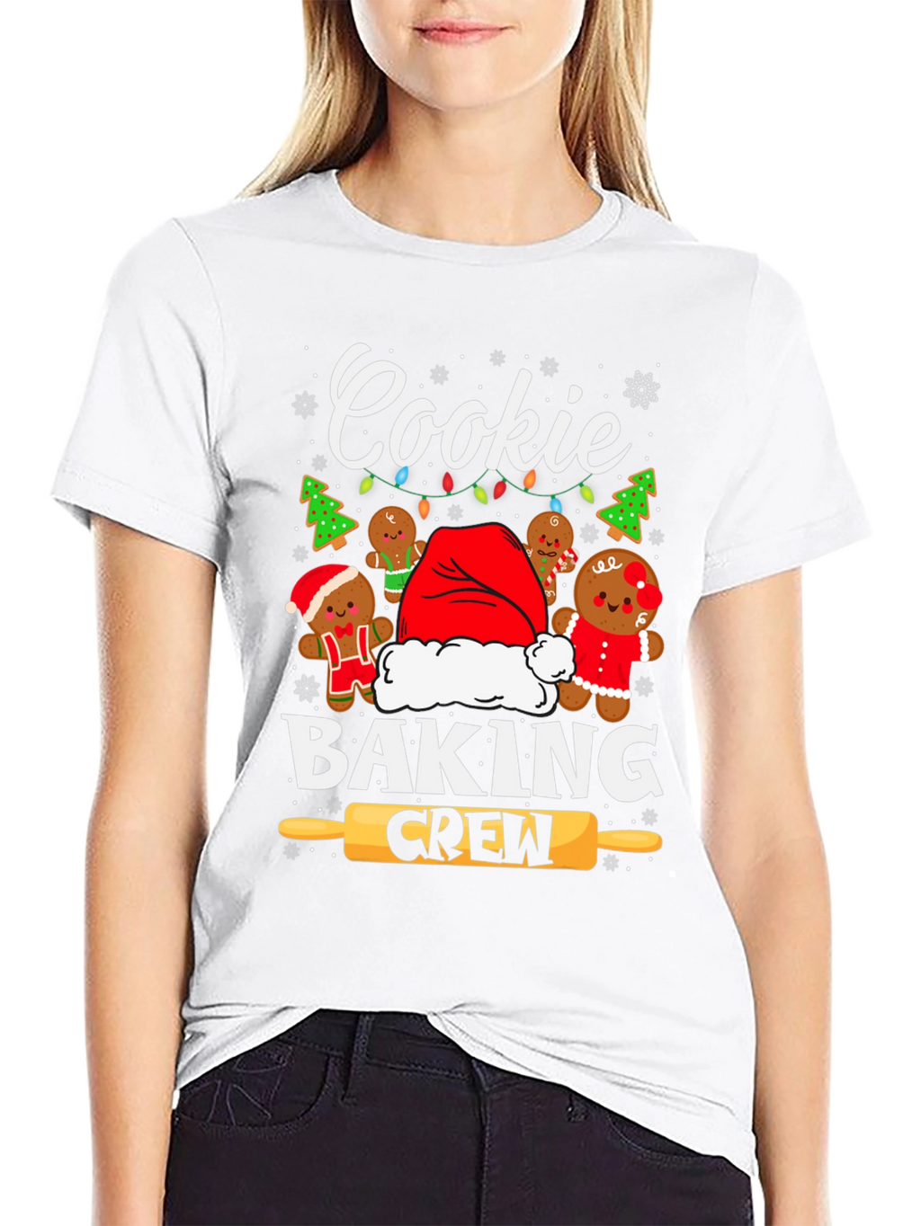 Cookie Baking Crew Holiday T-Shirt