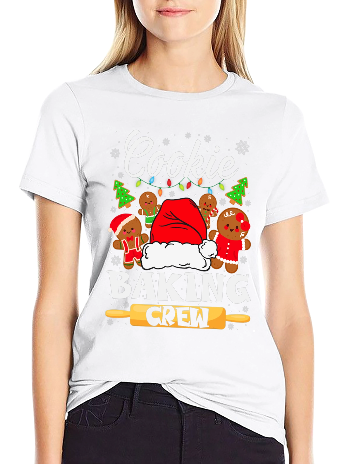 Cookie Baking Crew Holiday T-Shirt