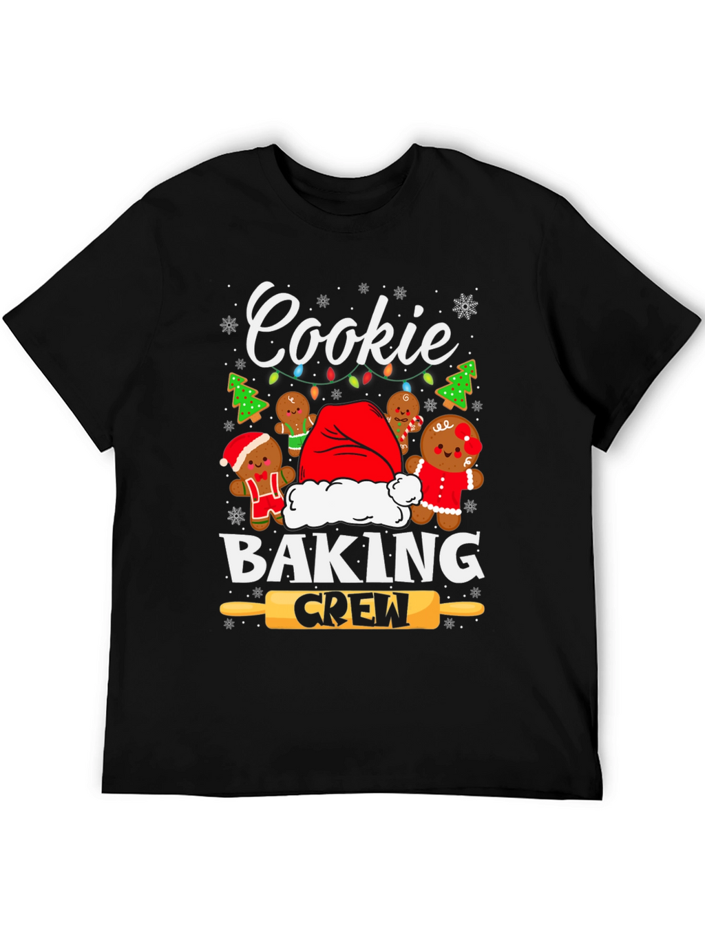 Cookie Baking Crew Holiday T-Shirt