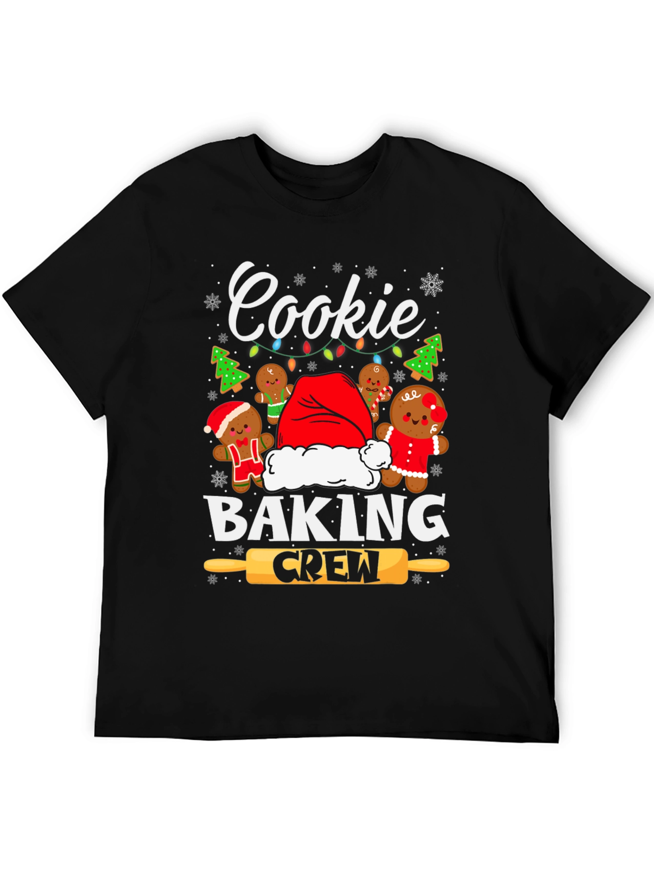 Cookie Baking Crew Holiday T-Shirt