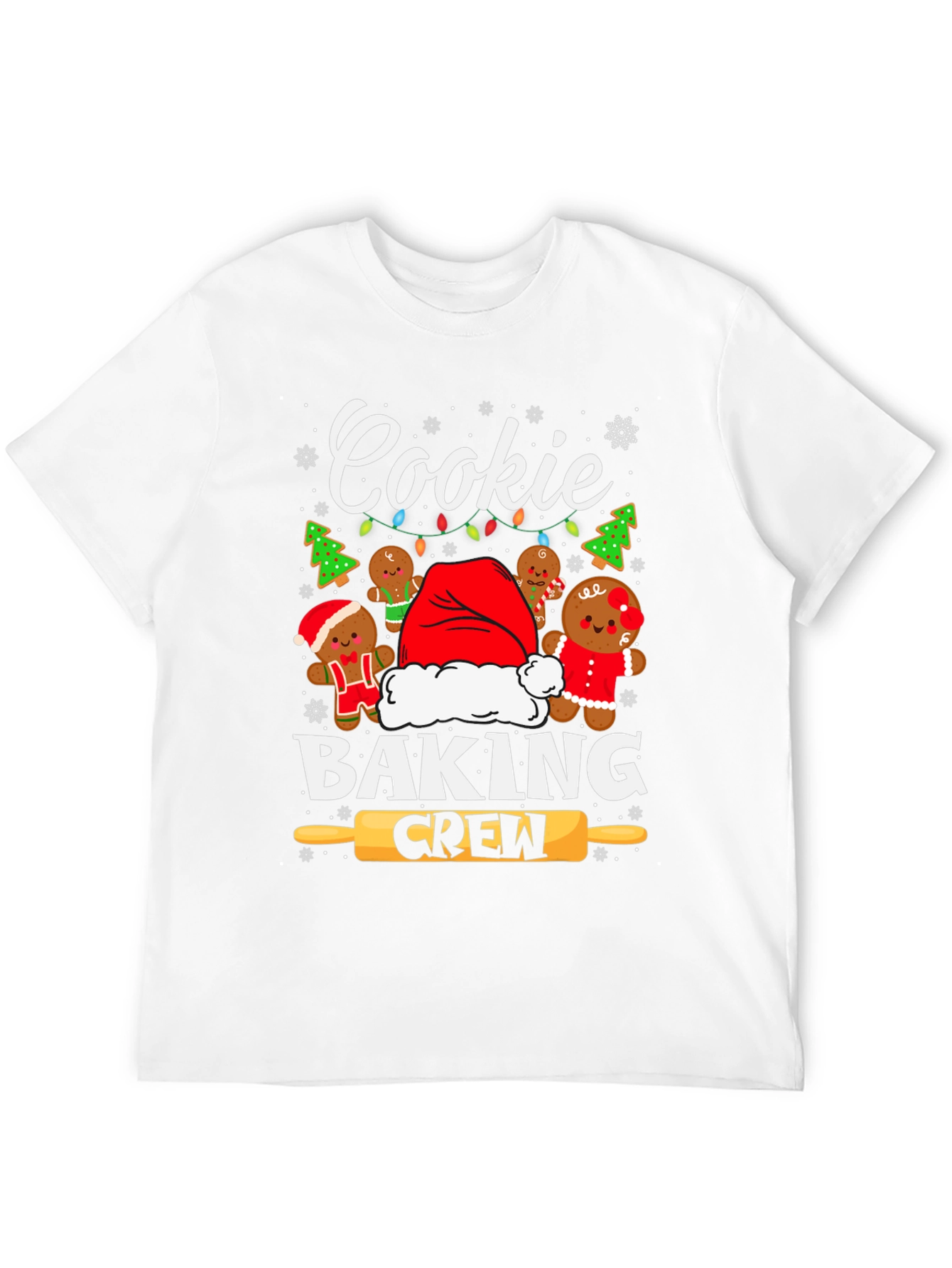 Cookie Baking Crew Holiday T-Shirt