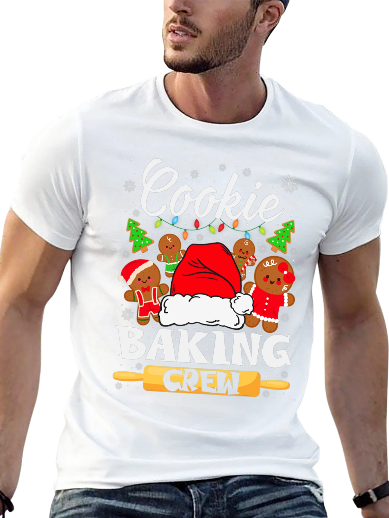 Cookie Baking Crew Holiday T-Shirt