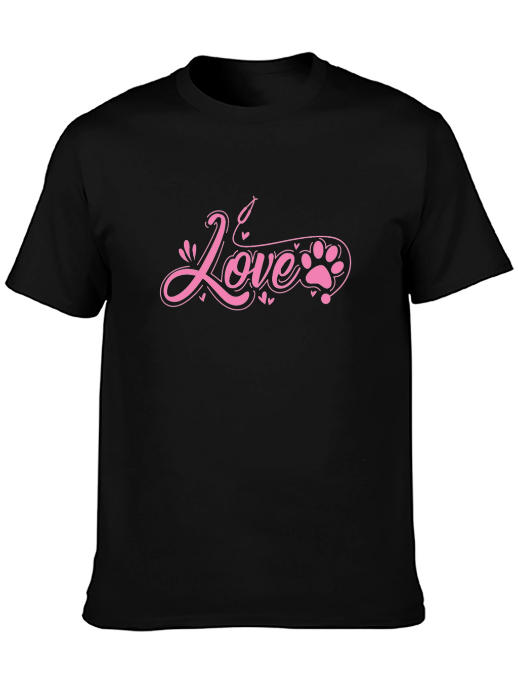 Love Paw Print T-Shirt