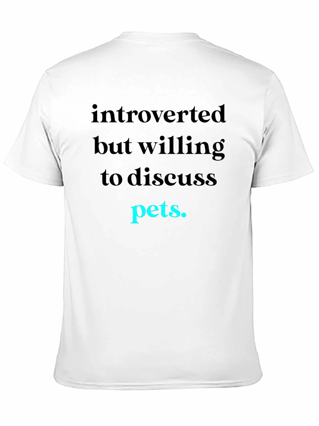 Introverted Pets Graphic Tee