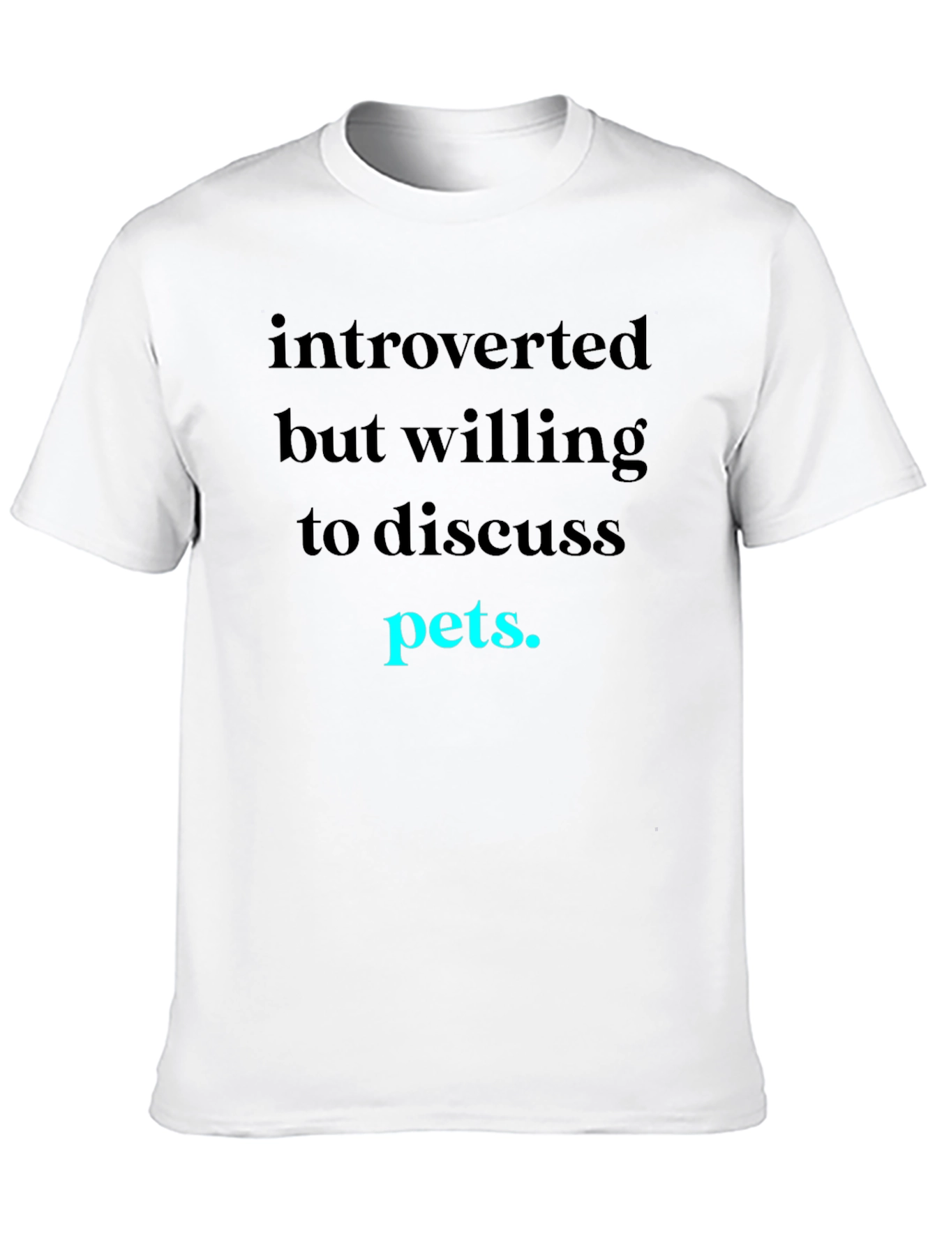 Introverted Pets Graphic Tee